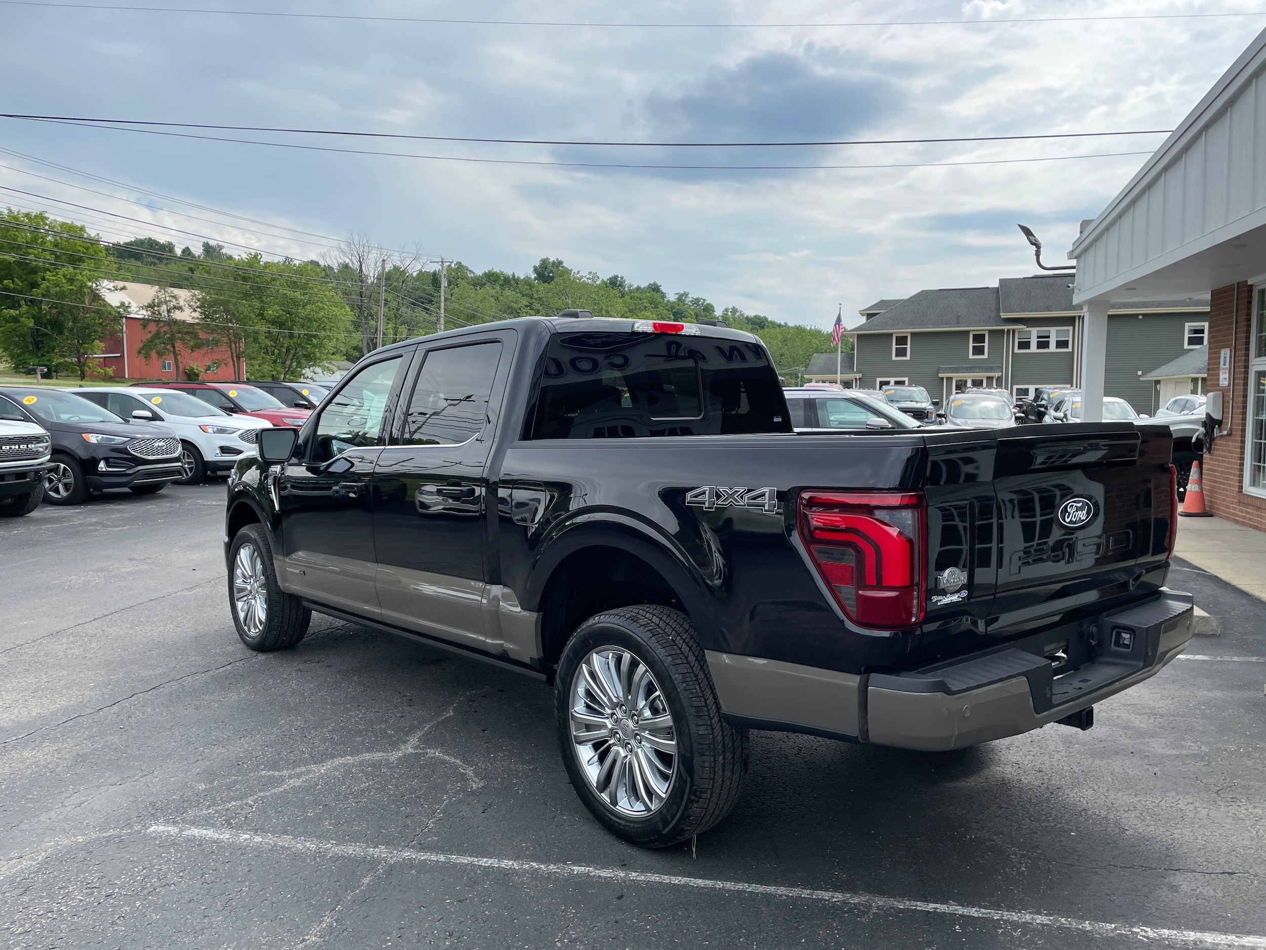 2026 Ford F-150 King Ranch&reg; Agate Black Metallic at Washington Ford