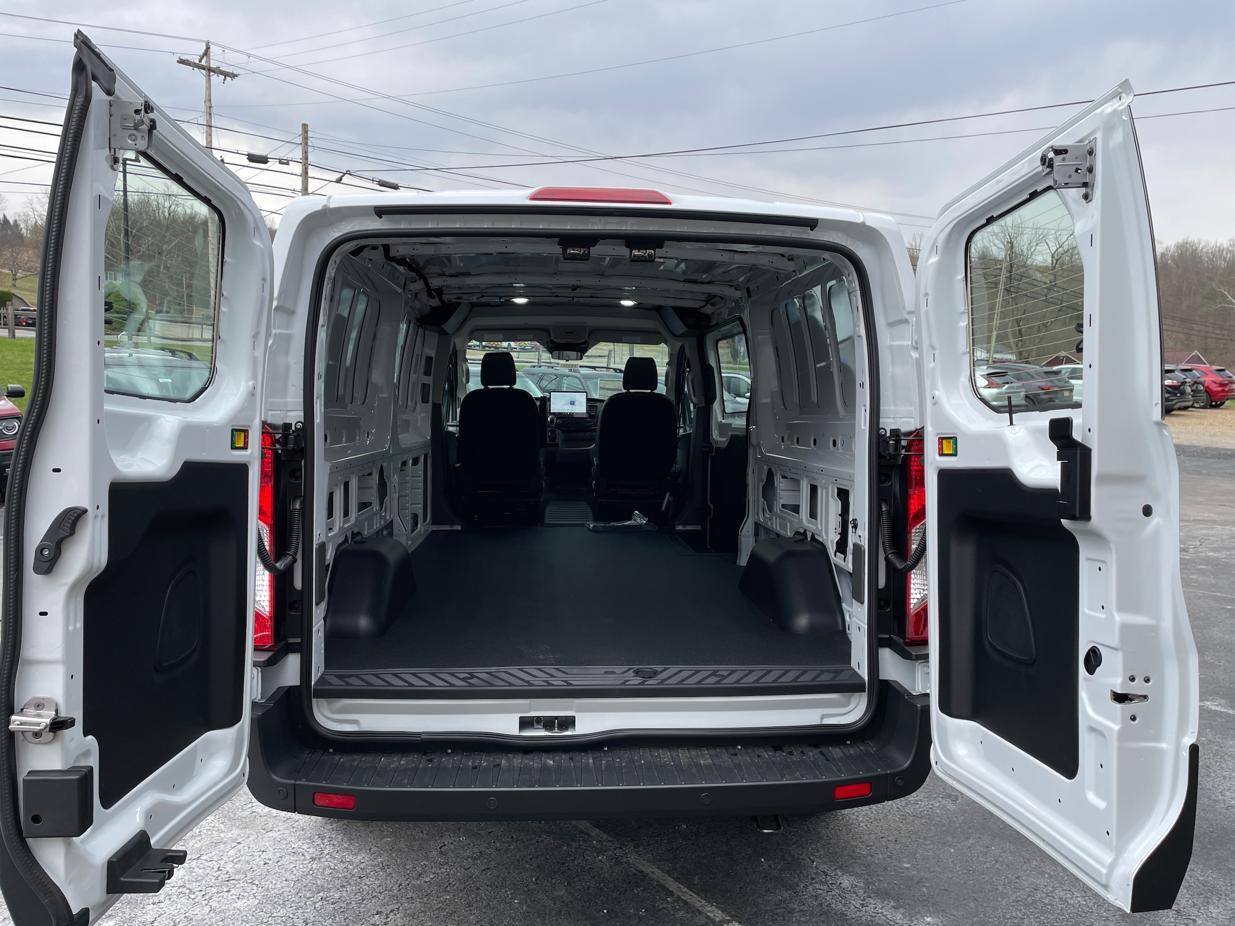 2026 Ford Transit Cargo Van 250 Low Roof Oxford White at Washington Ford
