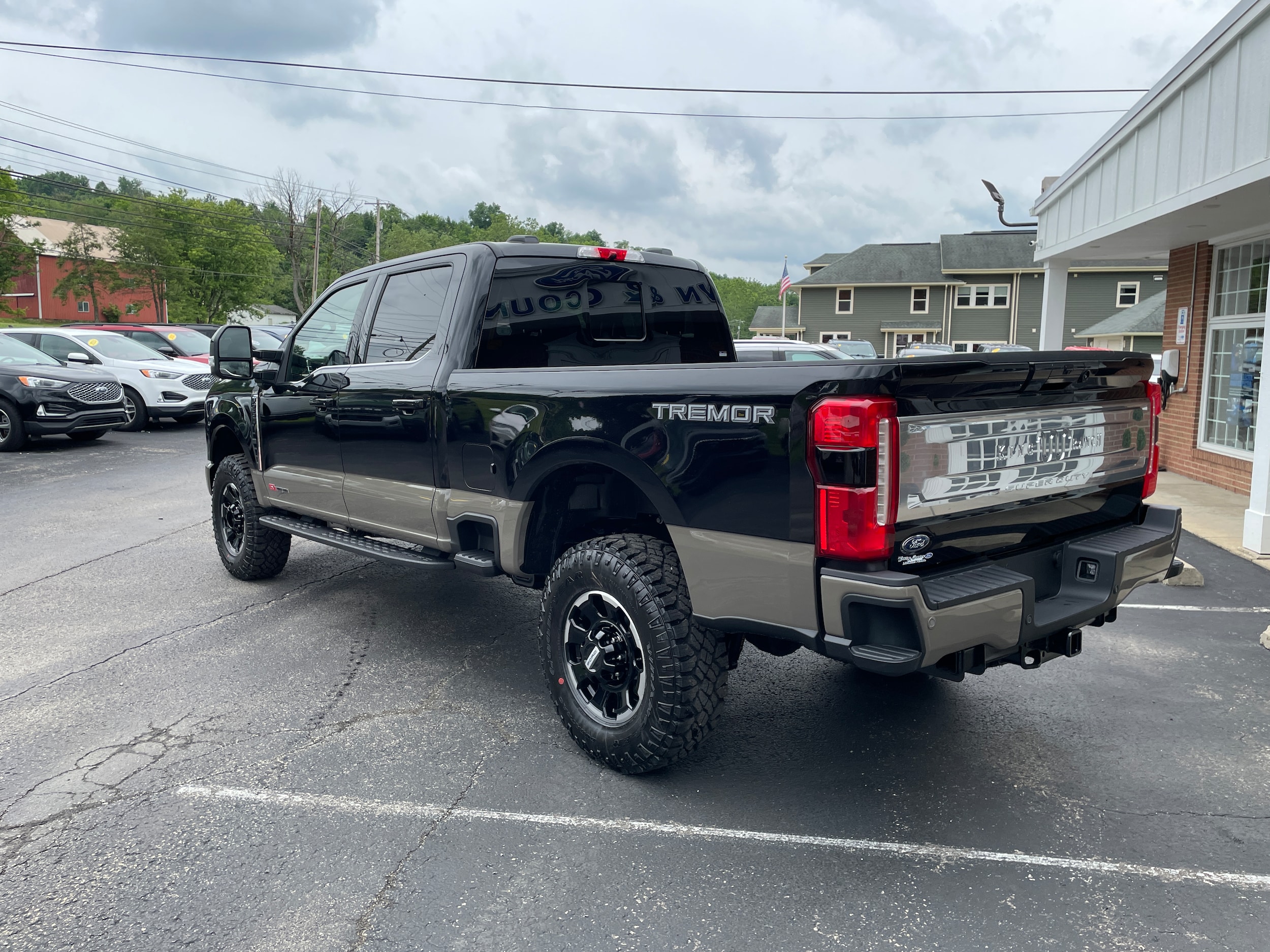 2026 Ford F-250 Pickup F-250&reg; King Ranch&reg; Agate Black Metallic at Town & Country Ford