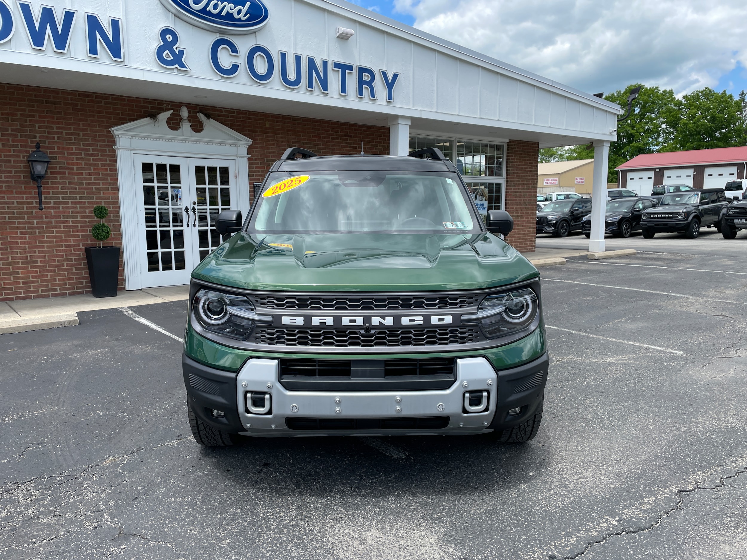 2025 Ford Bronco Sport Badlands Eruption Green Metallic at Town & Country Ford