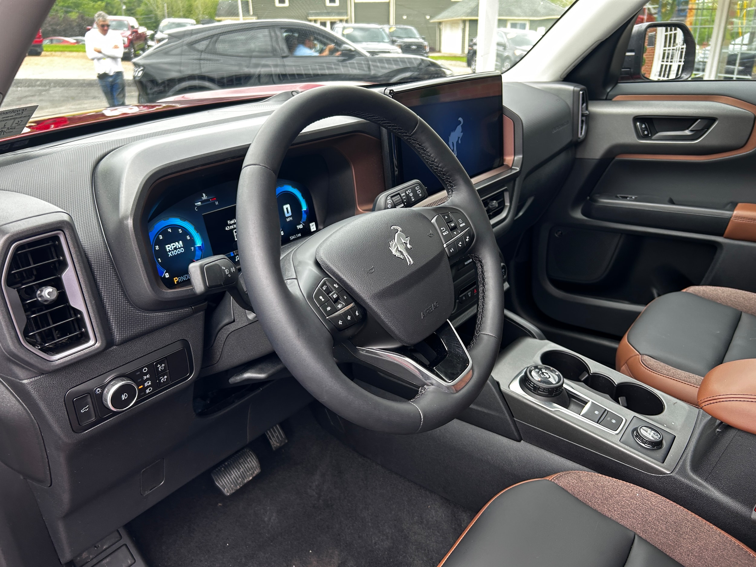 2025 Ford Bronco Sport Outer Banks Ruby Red Metallic Tinted Clearcoat at Town & Country Ford