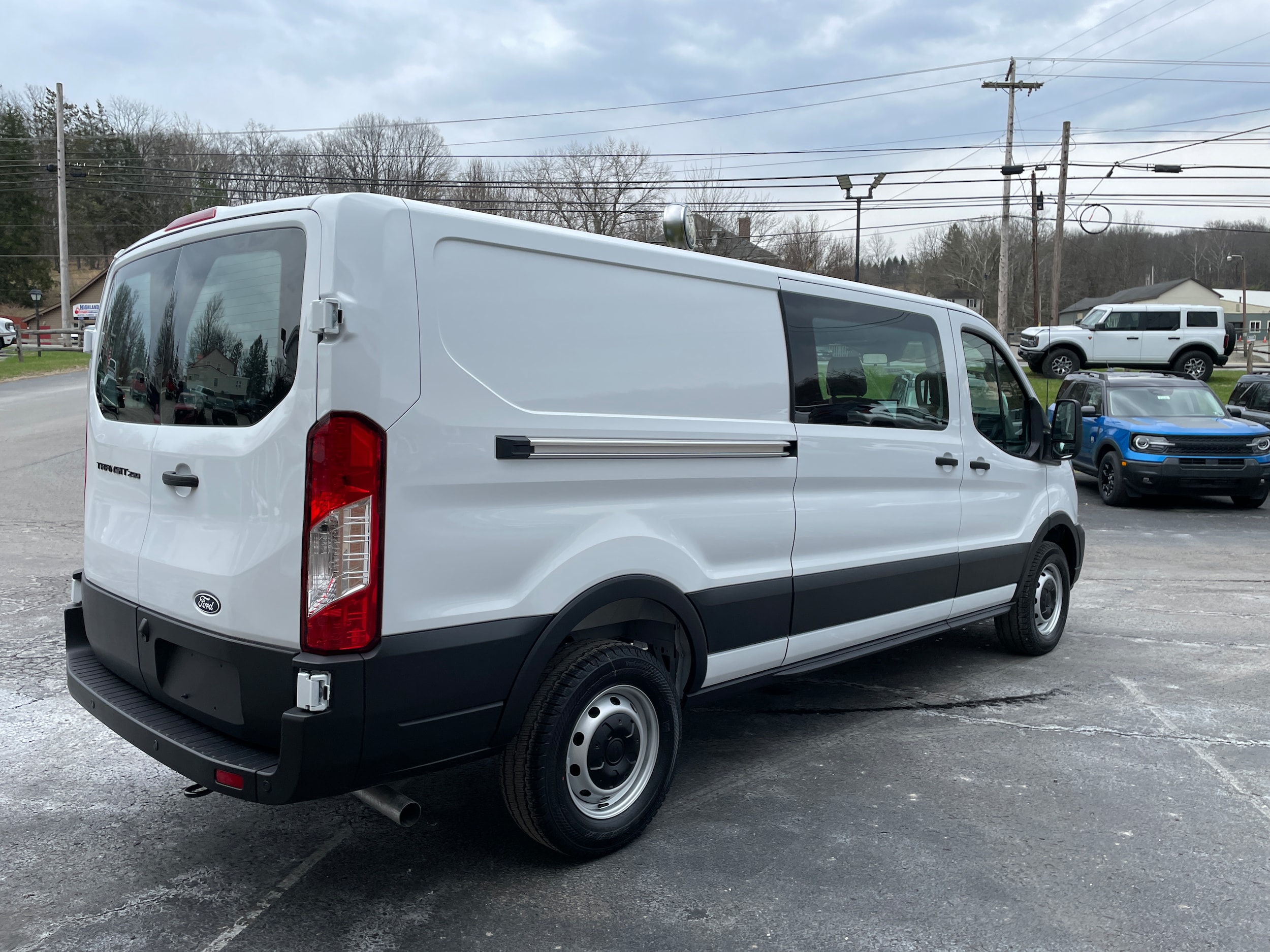 2026 Ford Transit Cargo Van 250 Low Roof Oxford White at Washington Ford