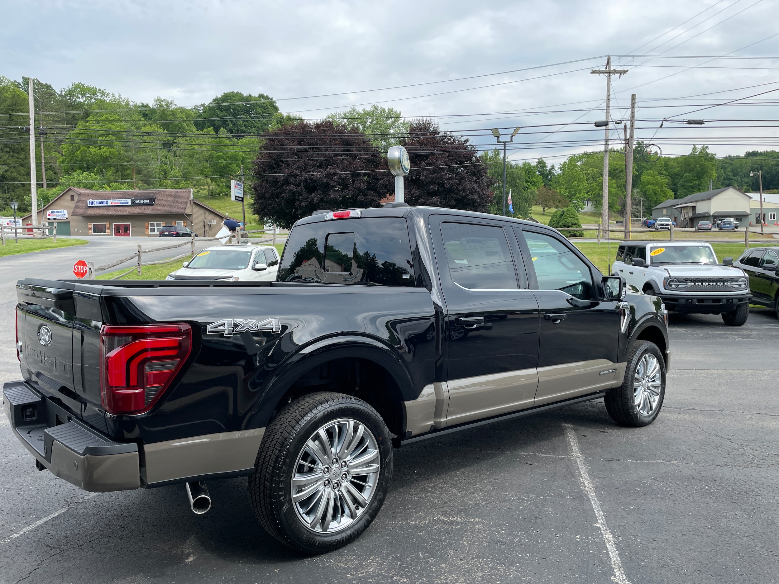 2026 Ford F-150 King Ranch&reg; Agate Black Metallic at Washington Ford