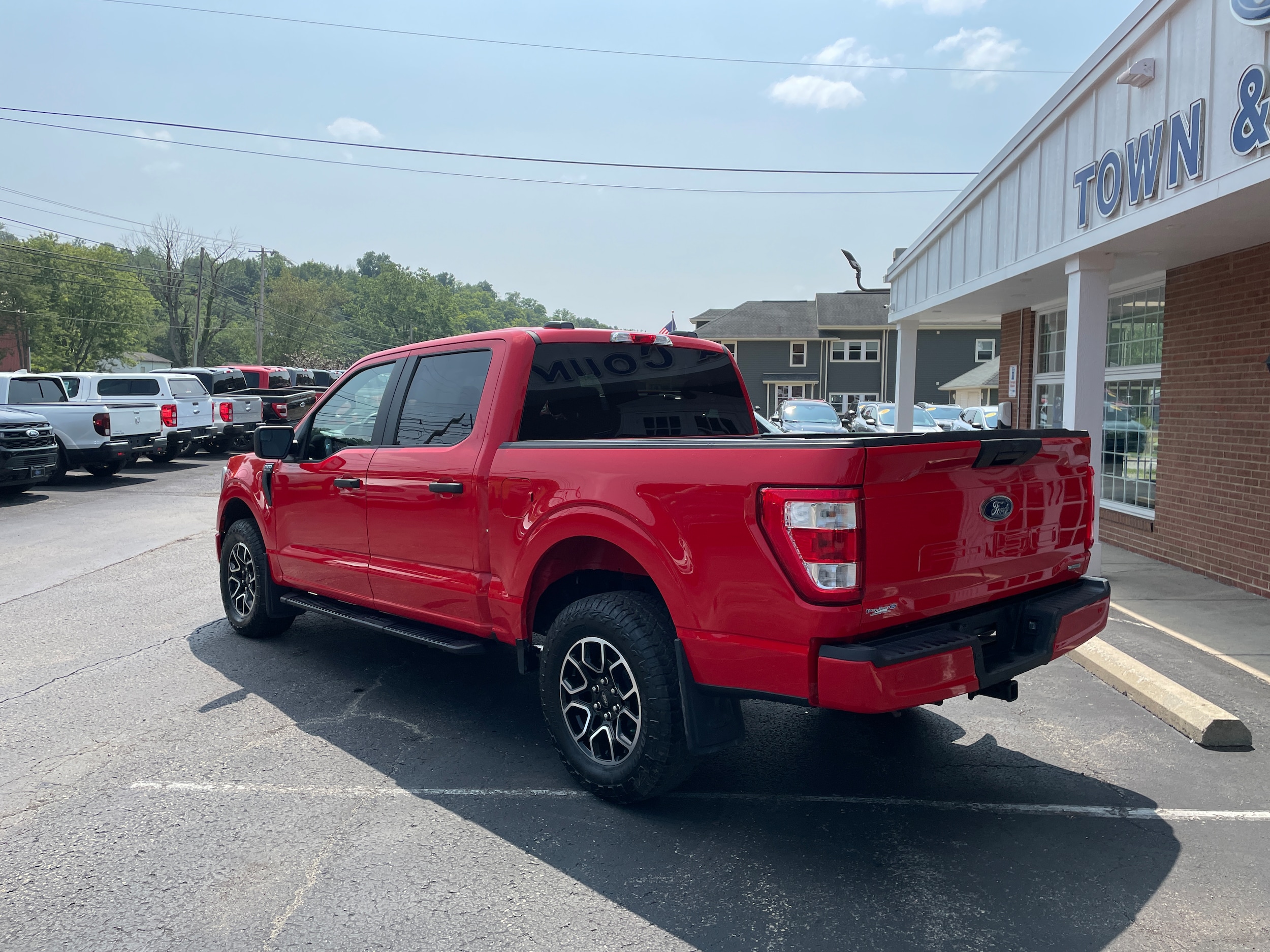 2022 Ford F-150 STX Race Red at Town & Country Ford