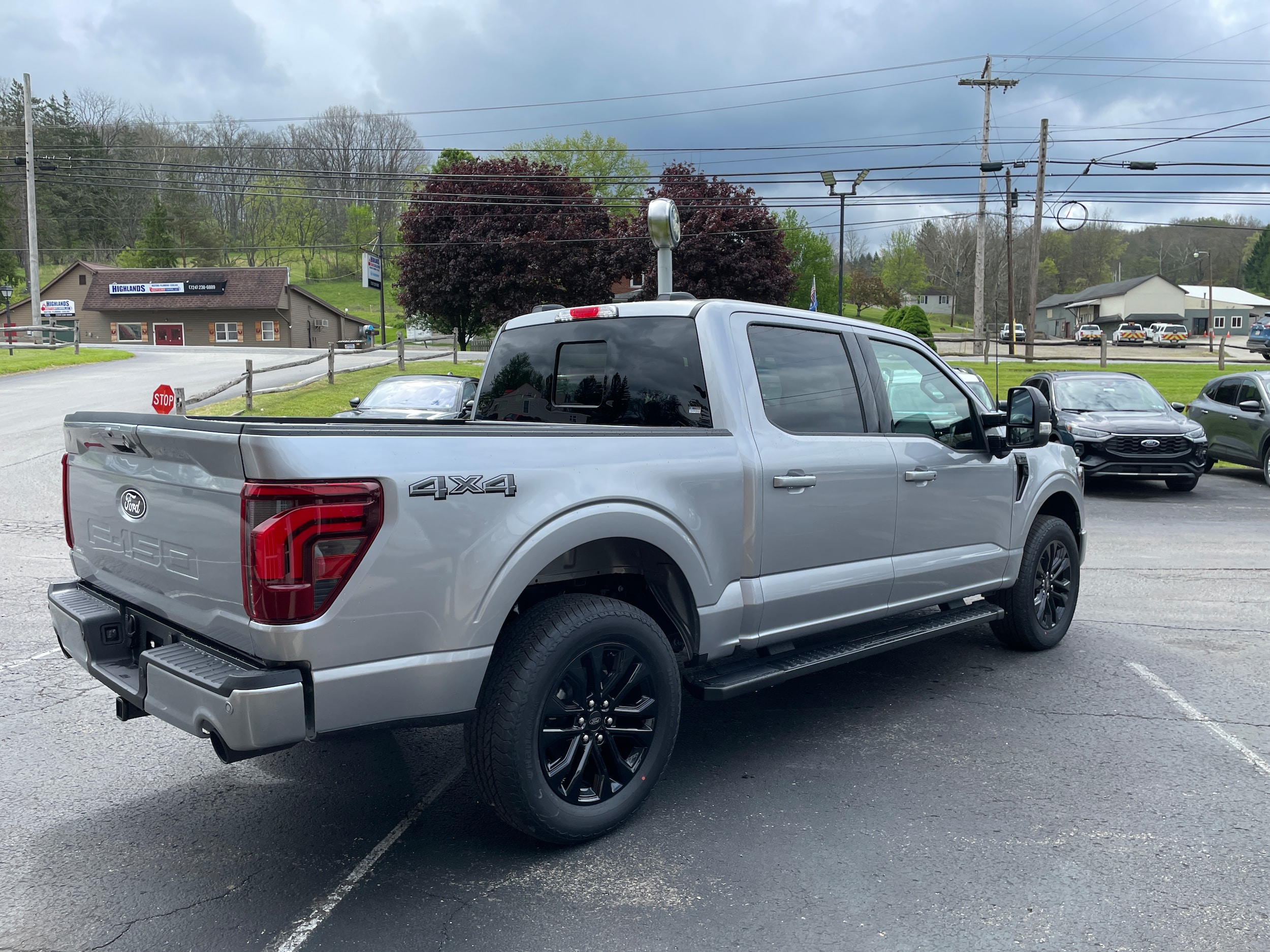 2026 Ford F-150 Lariat Iconic Silver Metallic at Washington Ford