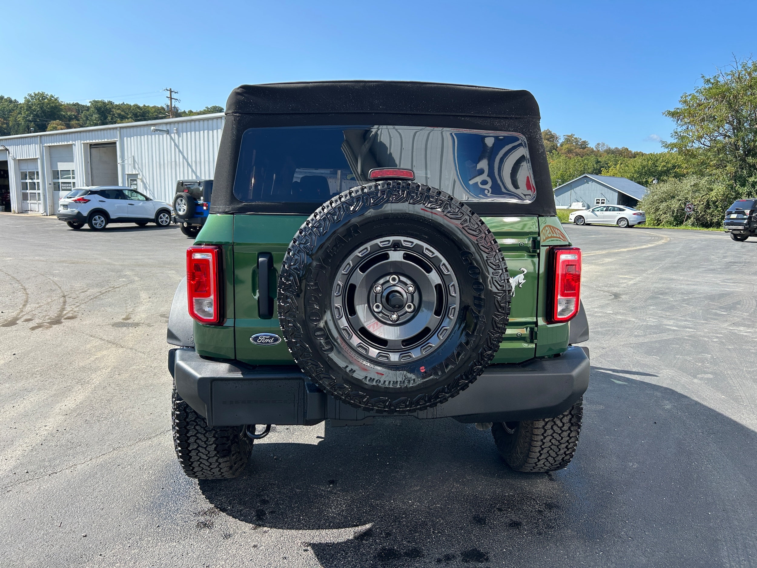2025 Ford Bronco Base Eruption Green Metallic at Town & Country Ford