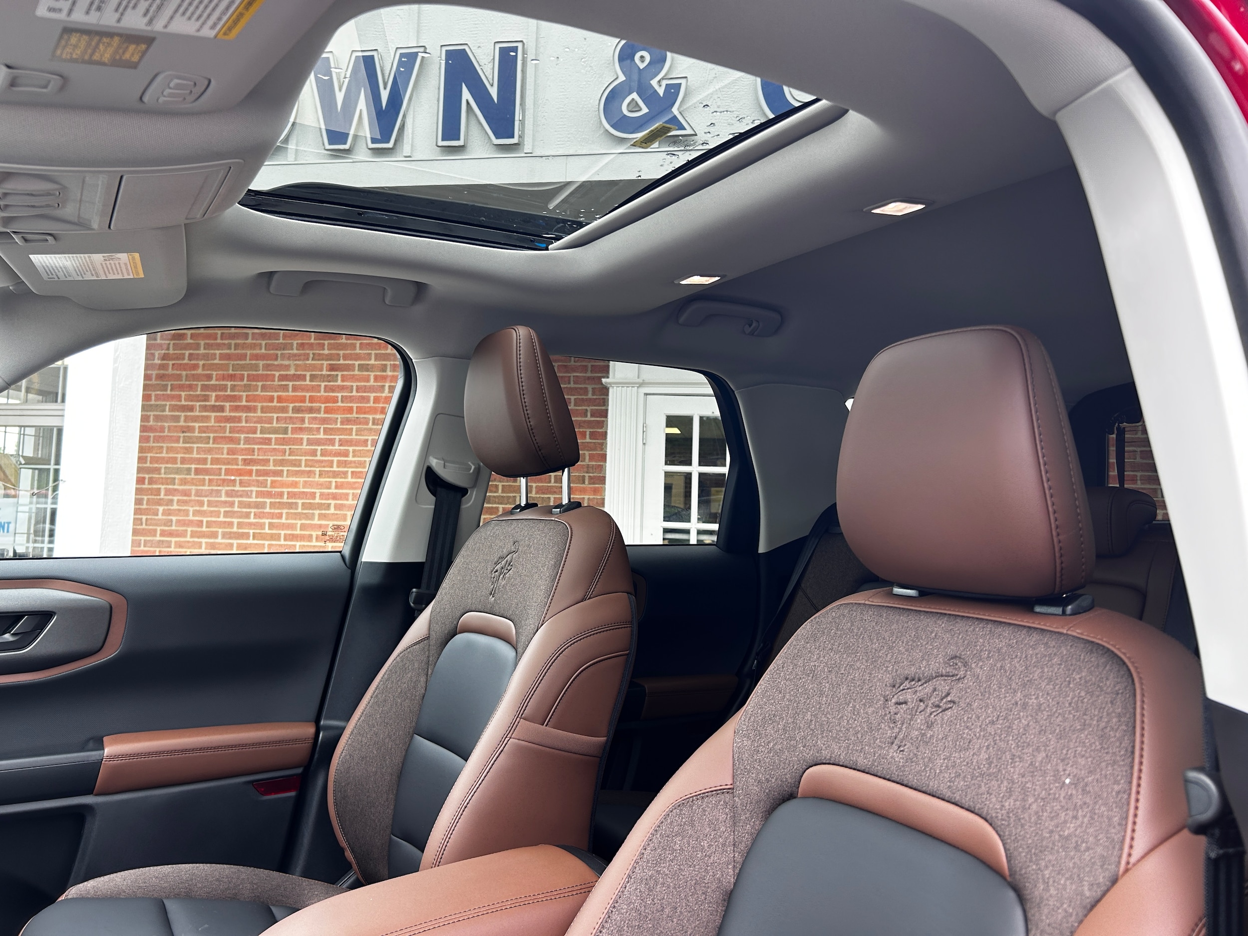 2025 Ford Bronco Sport Outer Banks Ruby Red Metallic Tinted Clearcoat at Town & Country Ford