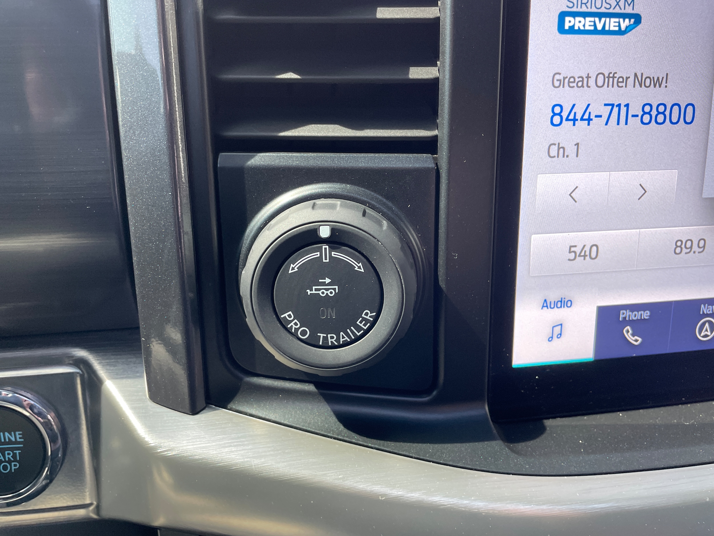 2023 Ford F-150 Lariat Agate Black Metallic at Town & Country Ford