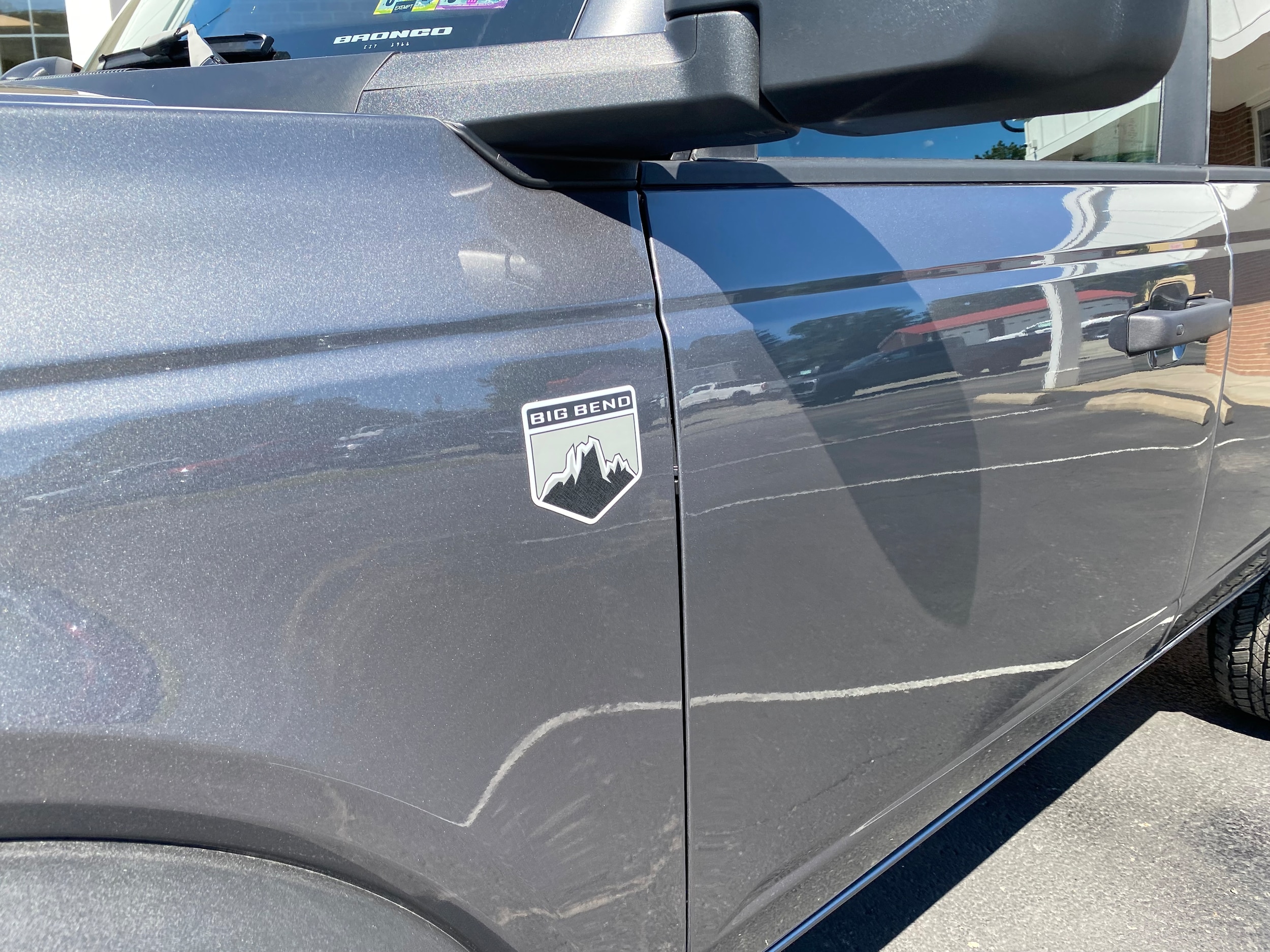 2025 Ford Bronco Big Bend Carbonized Gray Metallic at Town & Country Ford