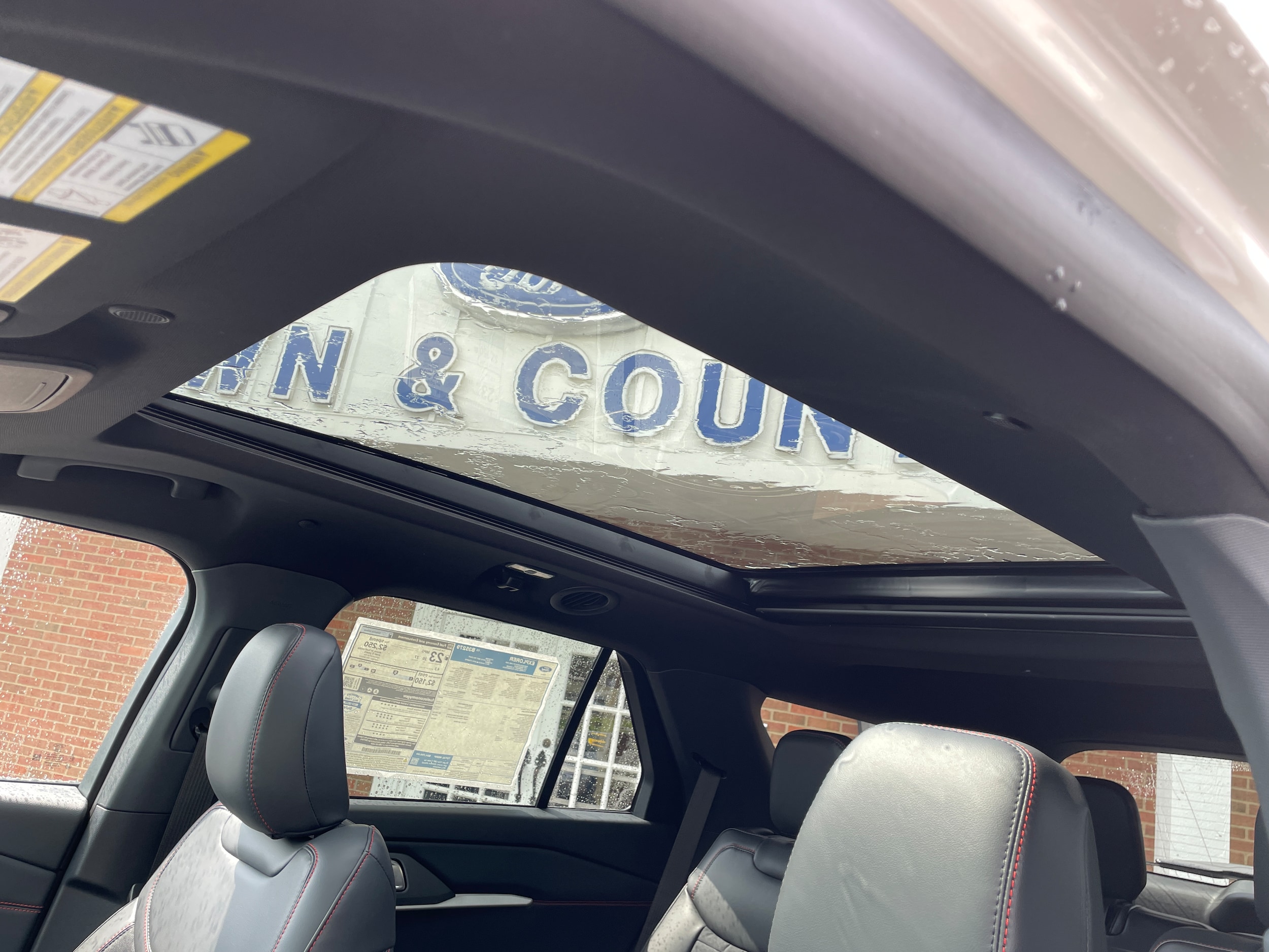 2026 Ford Explorer ST-Line Star White Metallic Tri-Coat at Town & Country Ford