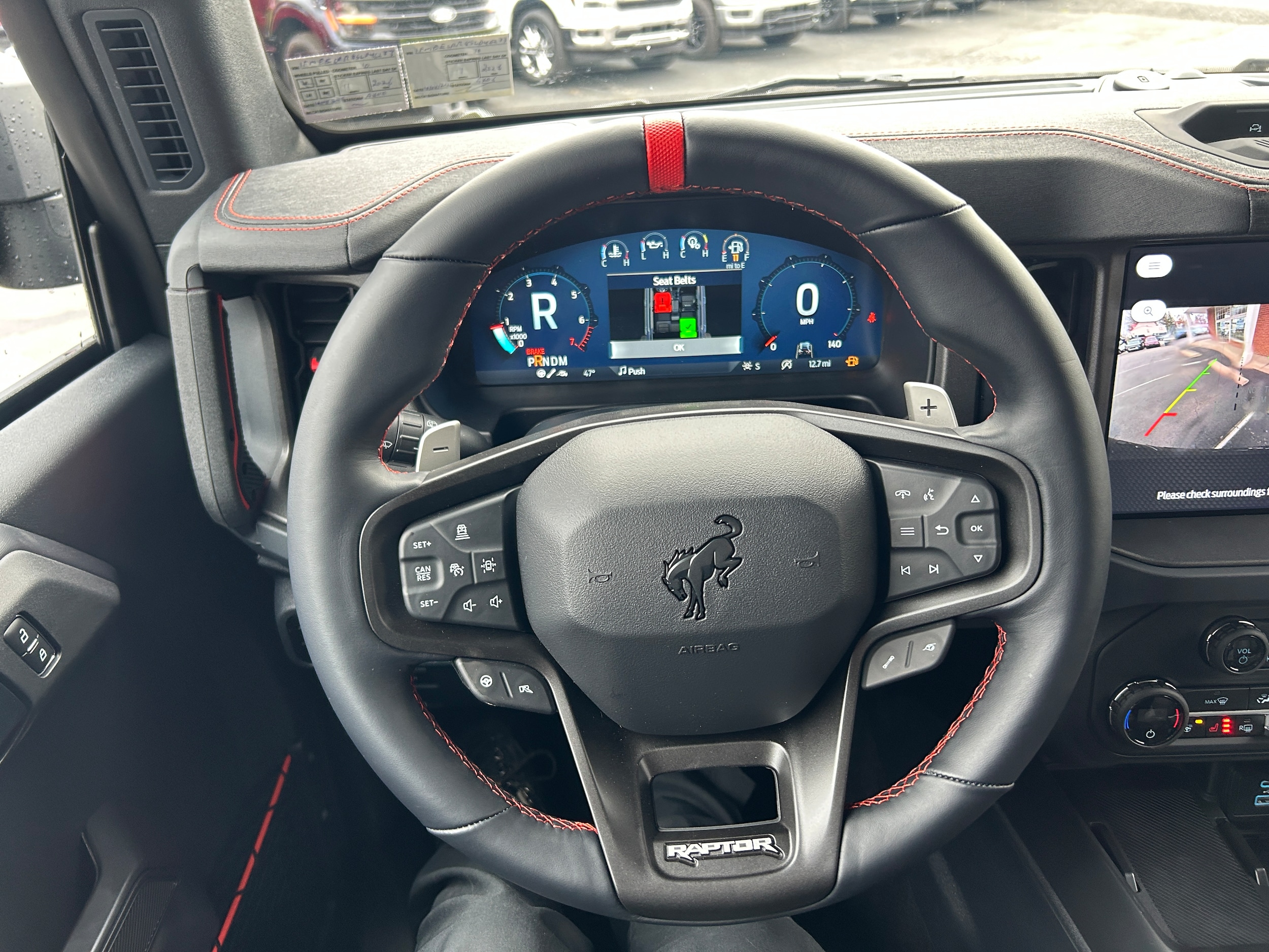 2025 Ford Bronco Raptor Shadow Black at Town & Country Ford