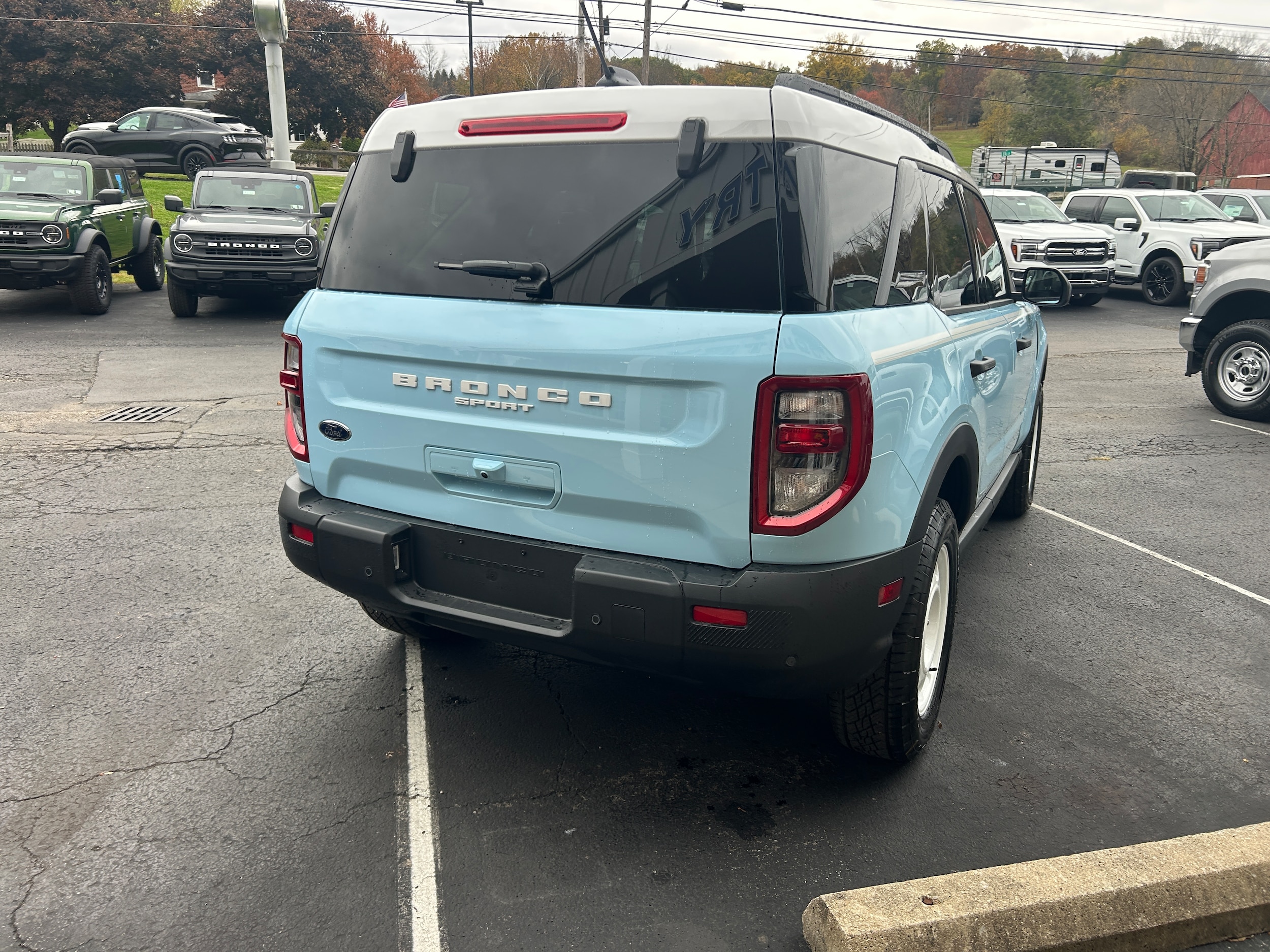 2025 Ford Bronco Sport Heritage Robins Egg Blue at Town & Country Ford