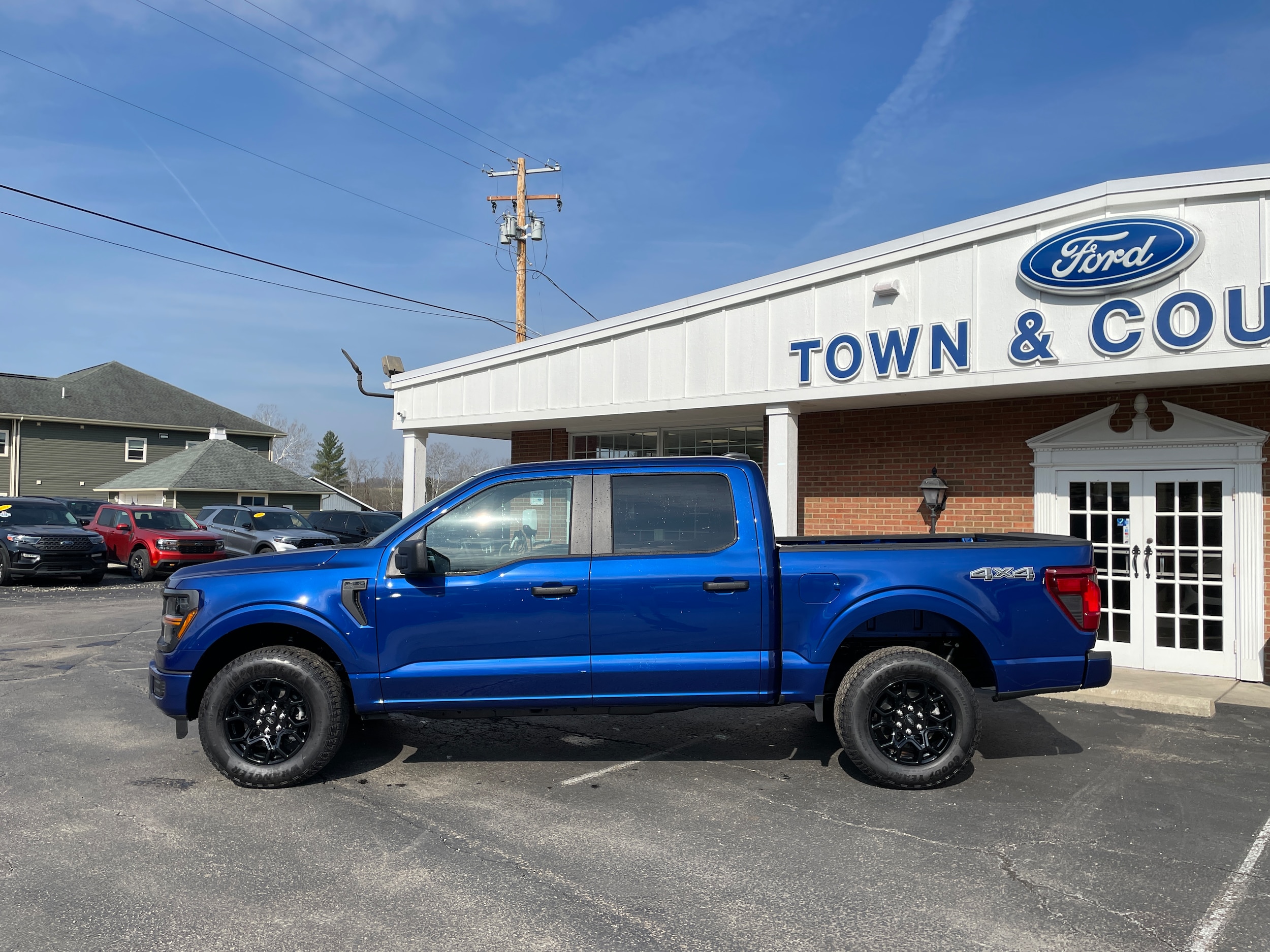 2026 Ford F-150 STX Argon Blue Metallic at Town & Country Ford