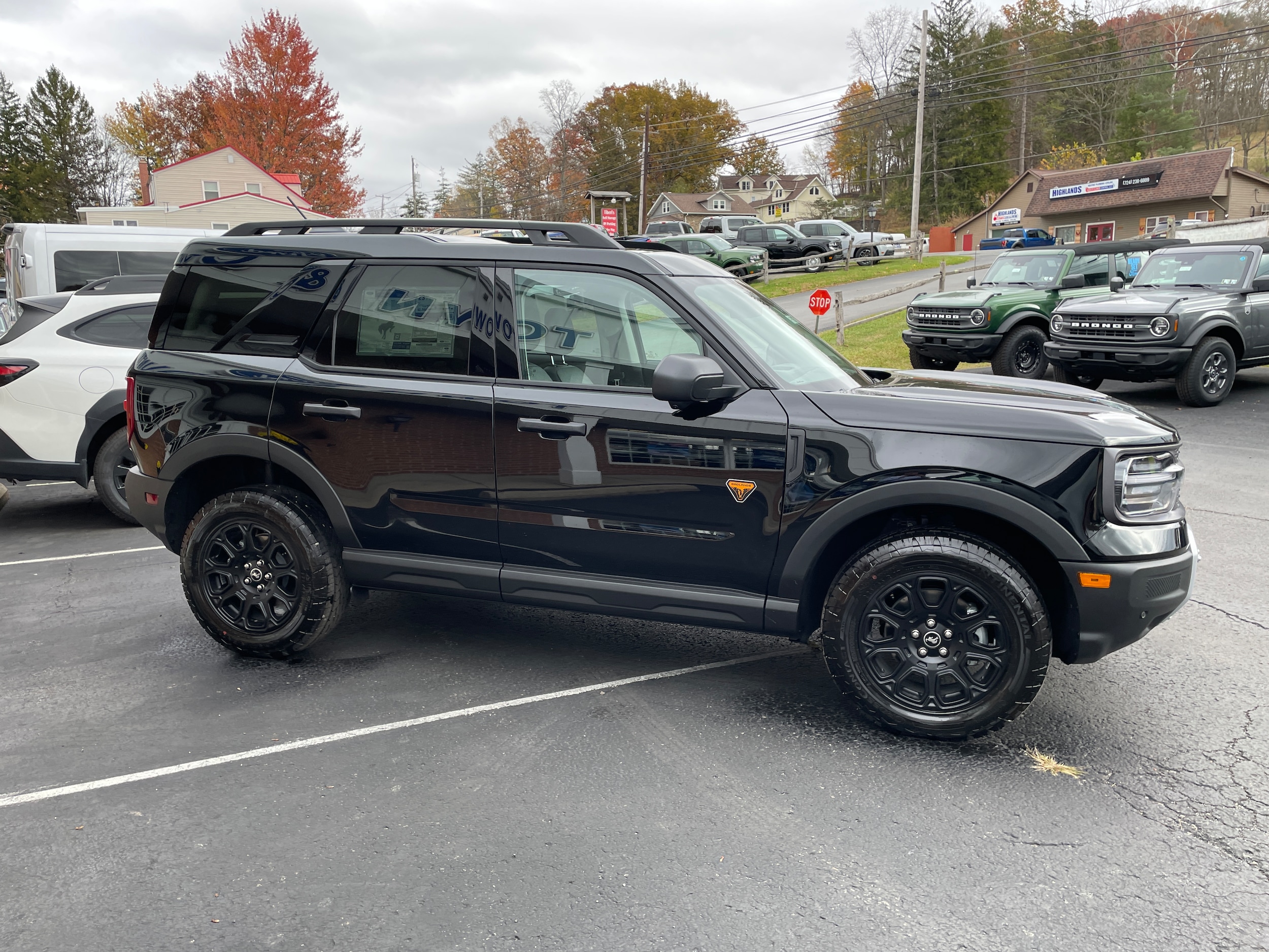 2025 Ford Bronco Sport Badlands Shadow Black at Town & Country Ford