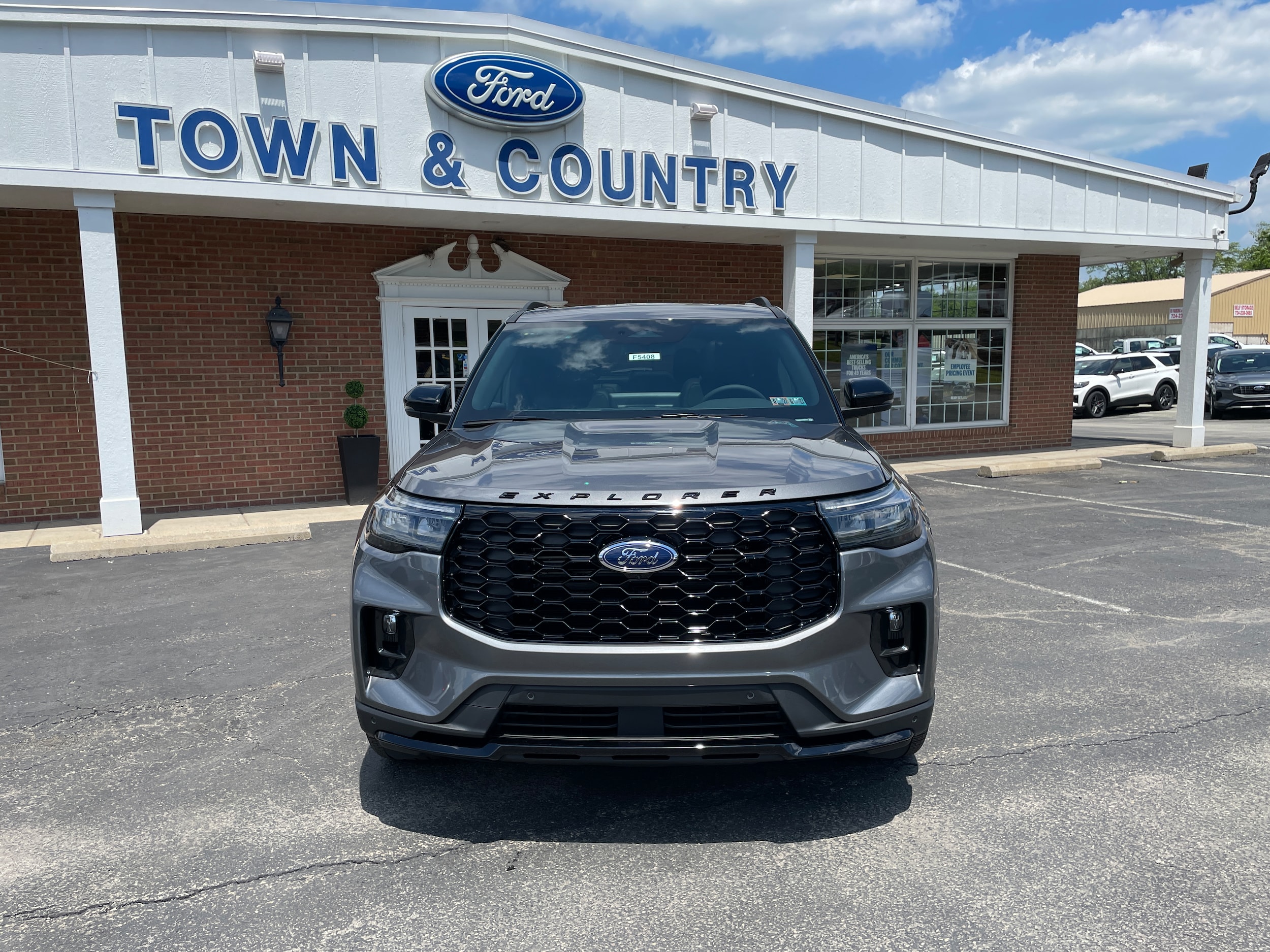 2026 Ford Explorer ST-Line Carbonized Gray Metallic at Town & Country Ford