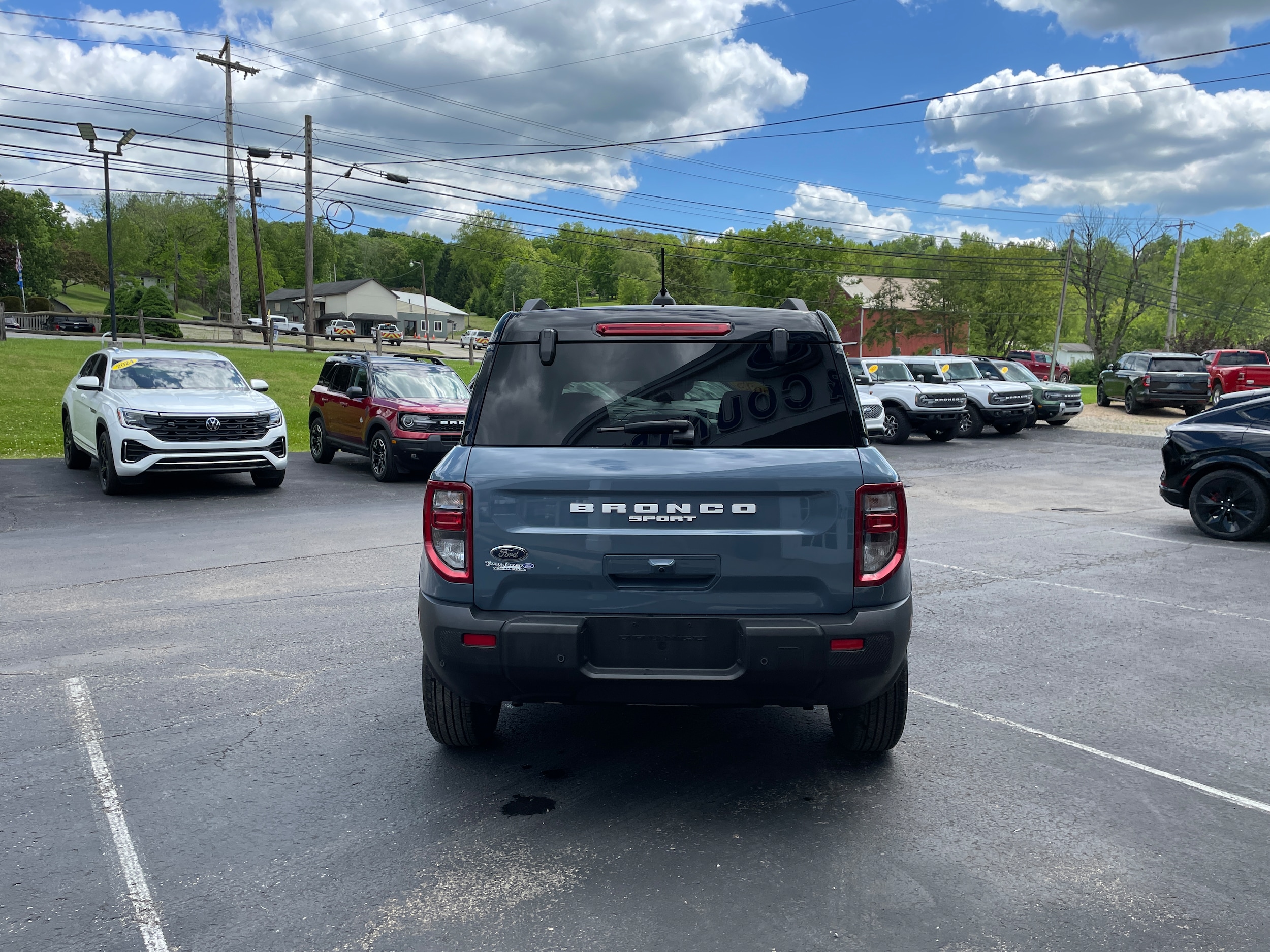 2025 Ford Bronco Sport Outer Banks Azure Gray Metallic Tri-Coat at Town & Country Ford