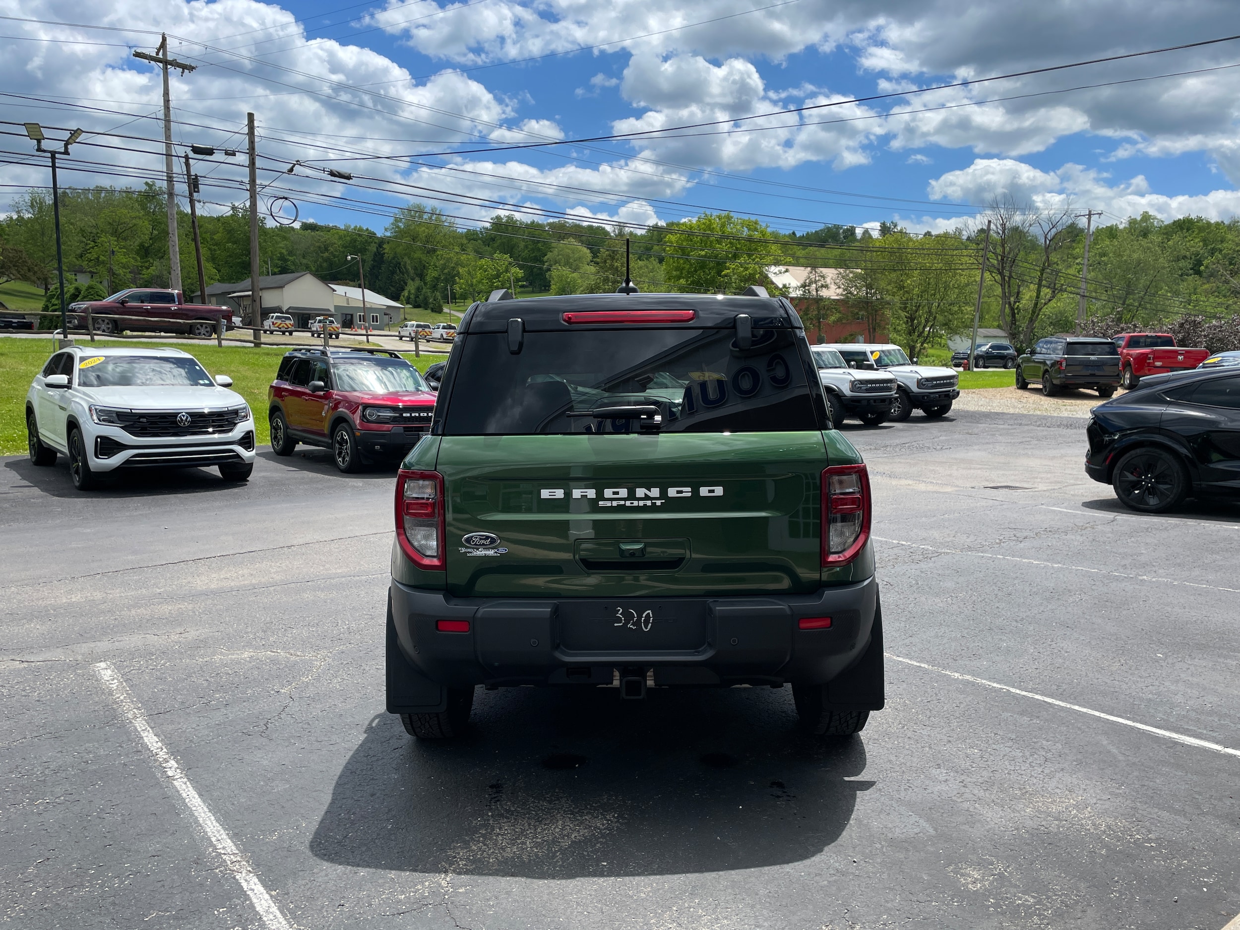 2025 Ford Bronco Sport Badlands Eruption Green Metallic at Town & Country Ford