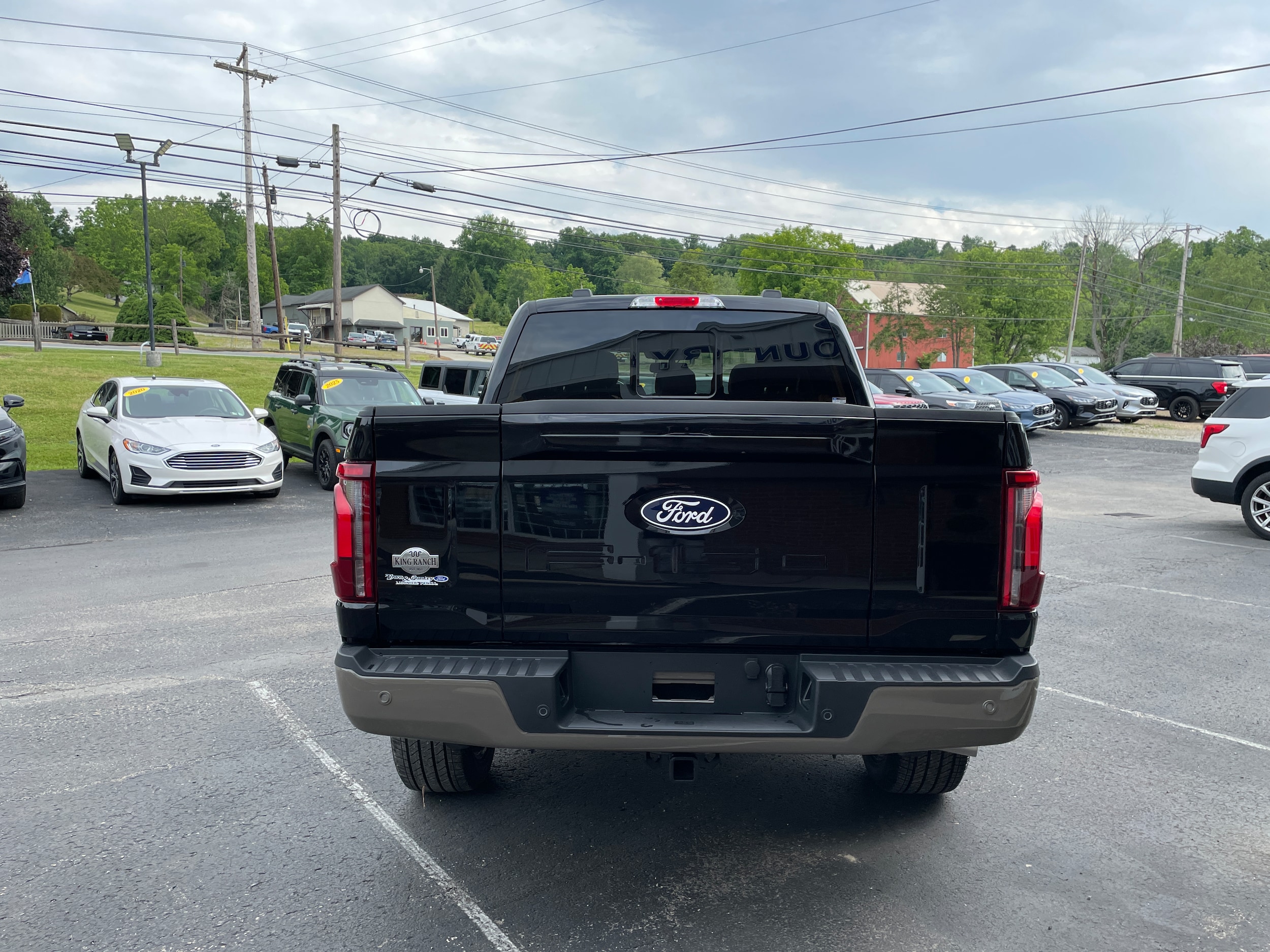 2026 Ford F-150 King Ranch&reg; Agate Black Metallic at Washington Ford