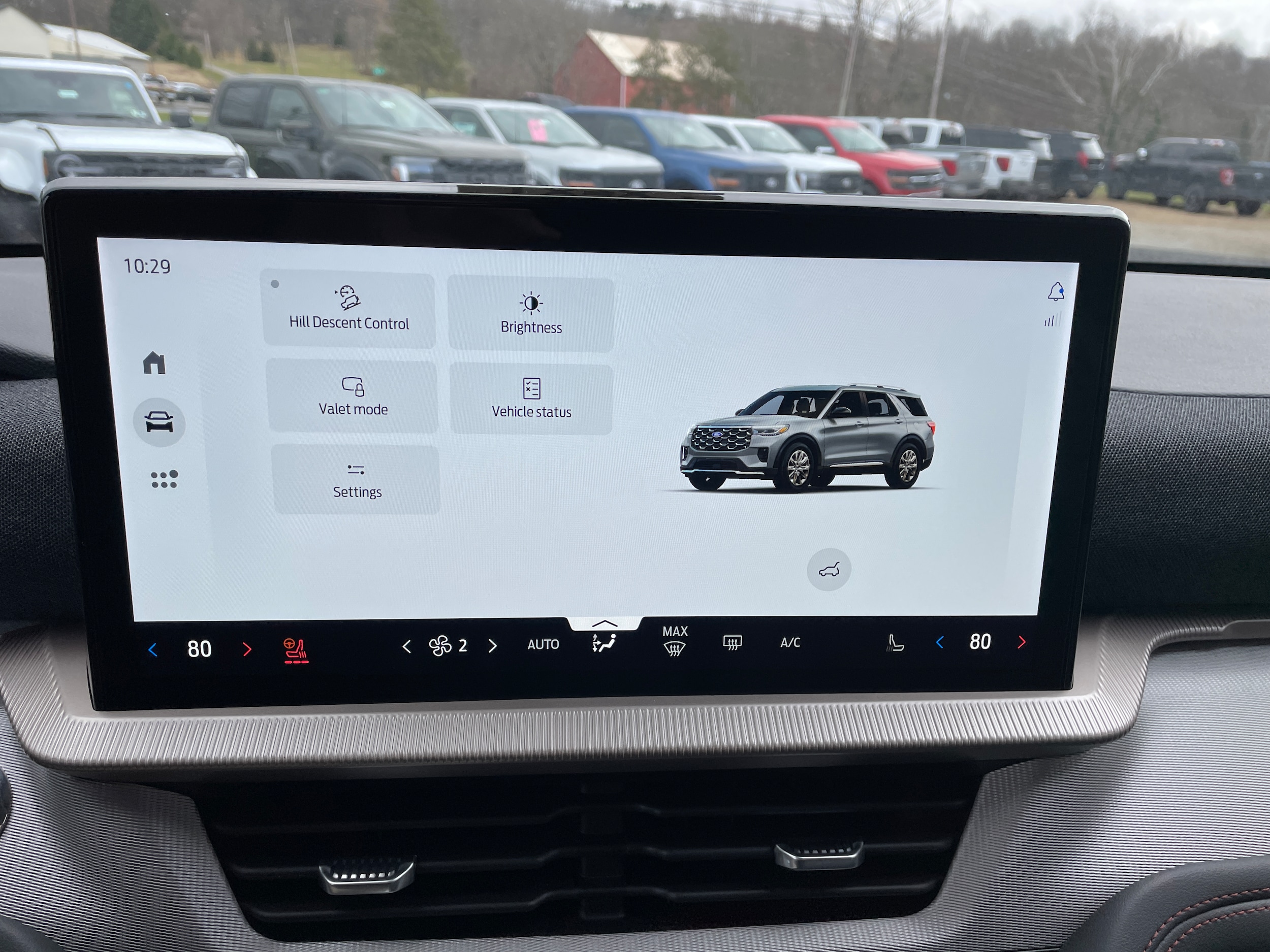 2026 Ford Explorer Active Space White Metallic at Town & Country Ford