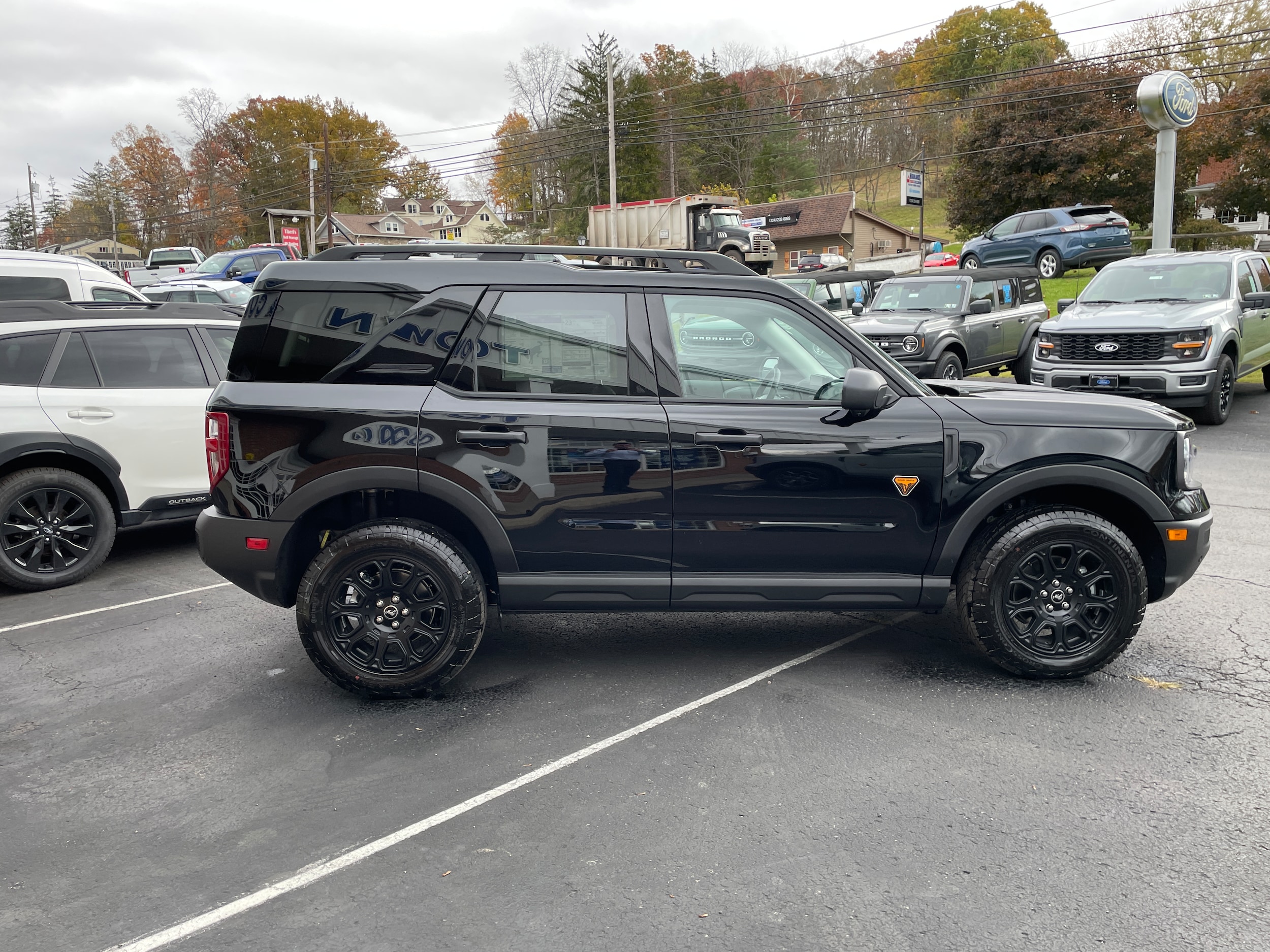 2025 Ford Bronco Sport Badlands Shadow Black at Town & Country Ford