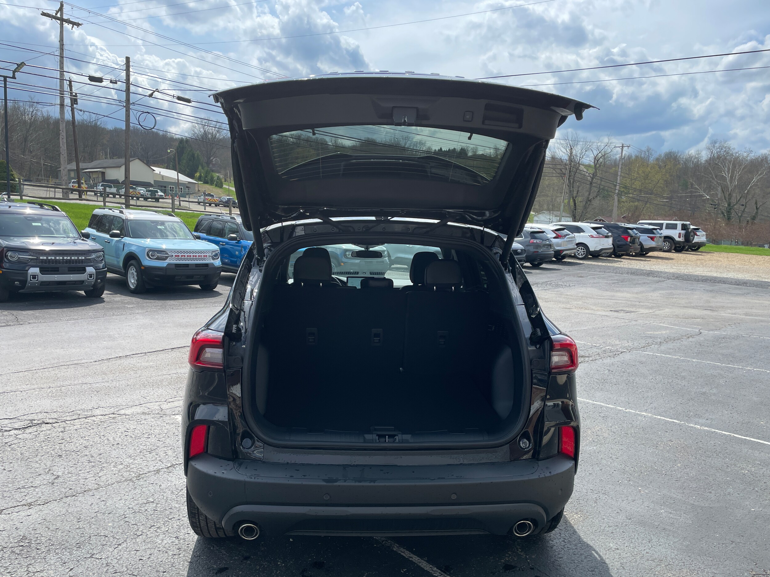 2026 Ford Escape ST-Line Select Agate Black Metallic at Town & Country Ford