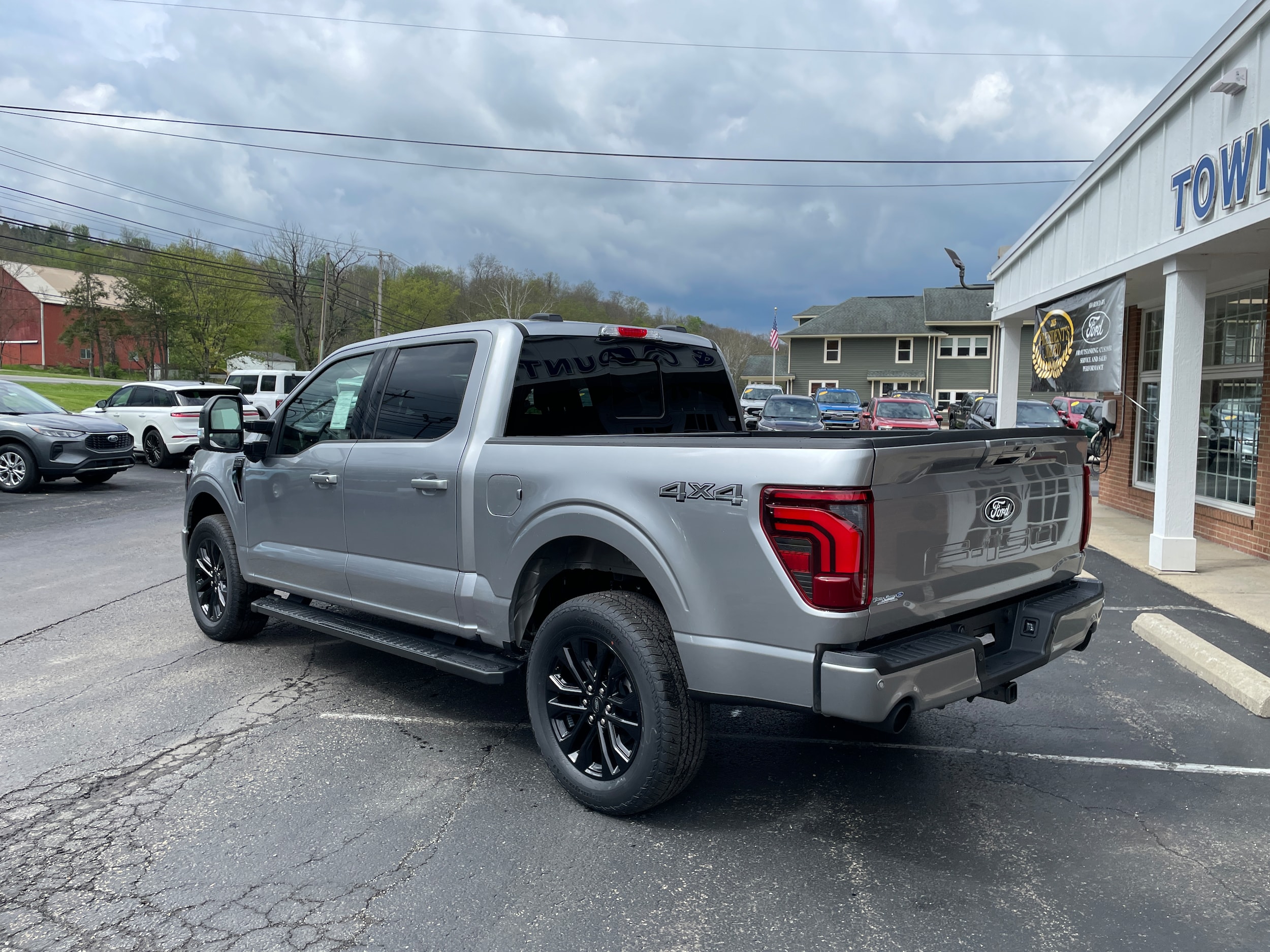 2026 Ford F-150 Lariat Iconic Silver Metallic at Washington Ford