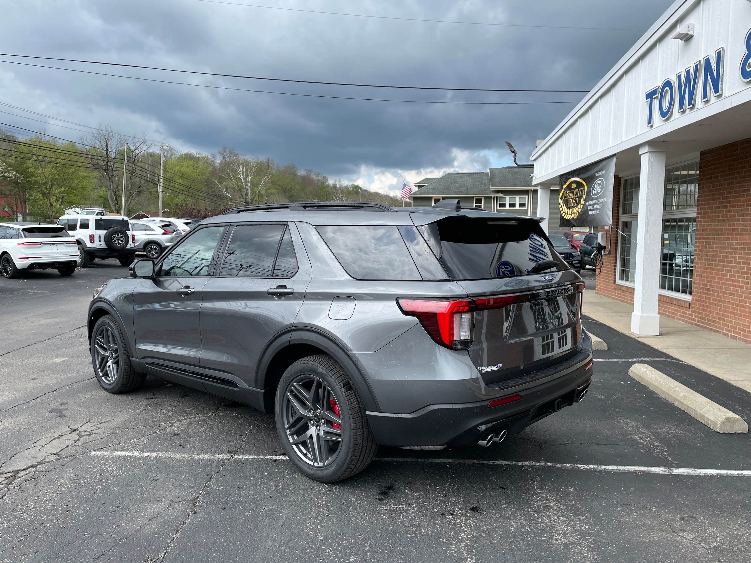 2026 Ford Explorer ST Carbonized Gray Metallic at Town & Country Ford