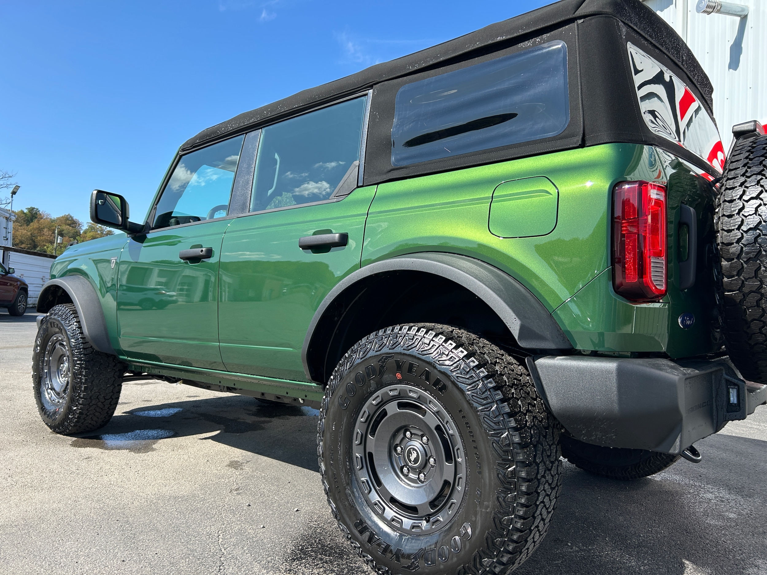 2025 Ford Bronco Base Eruption Green Metallic at Town & Country Ford