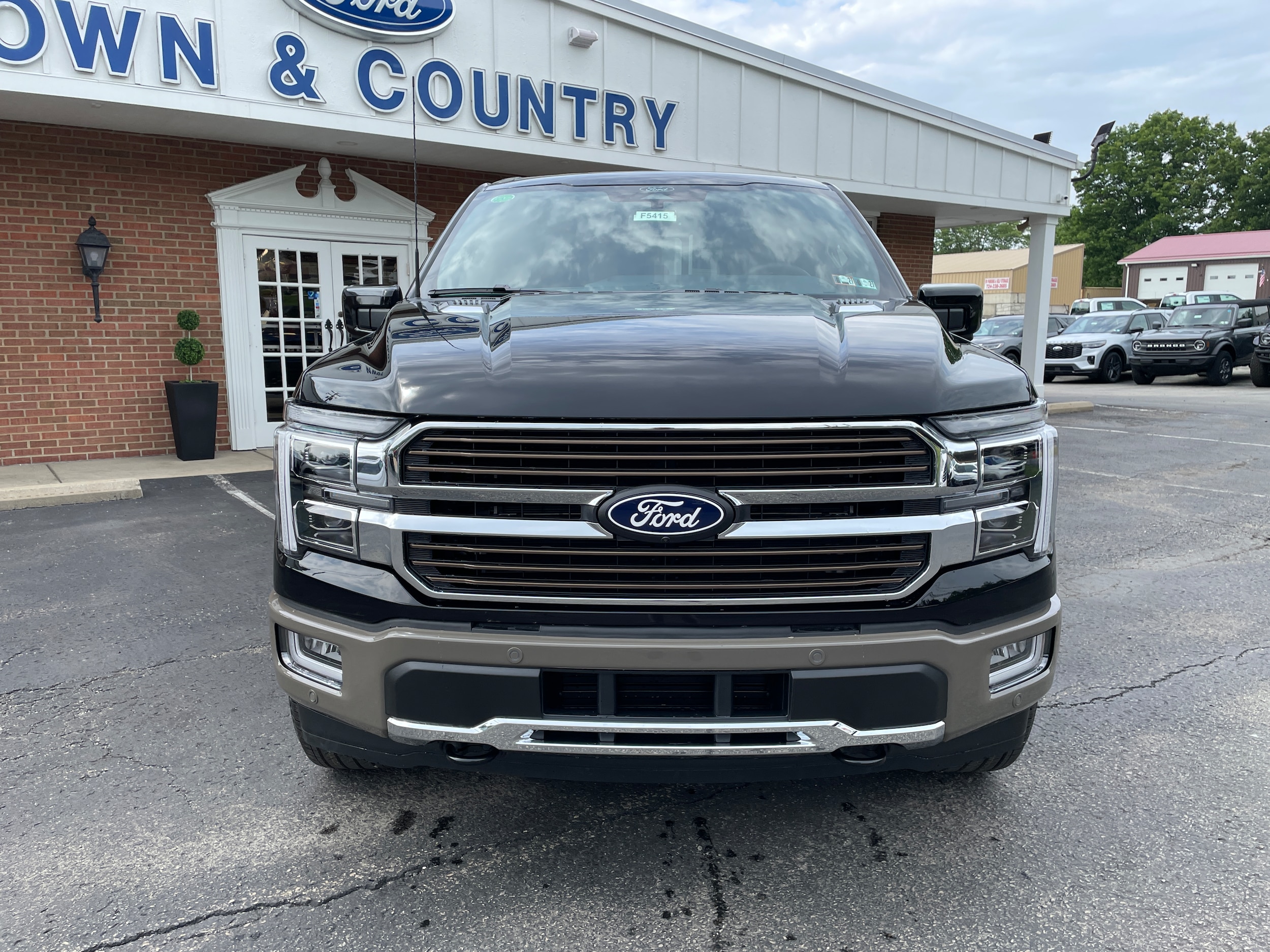 2026 Ford F-150 King Ranch&reg; Agate Black Metallic at Washington Ford