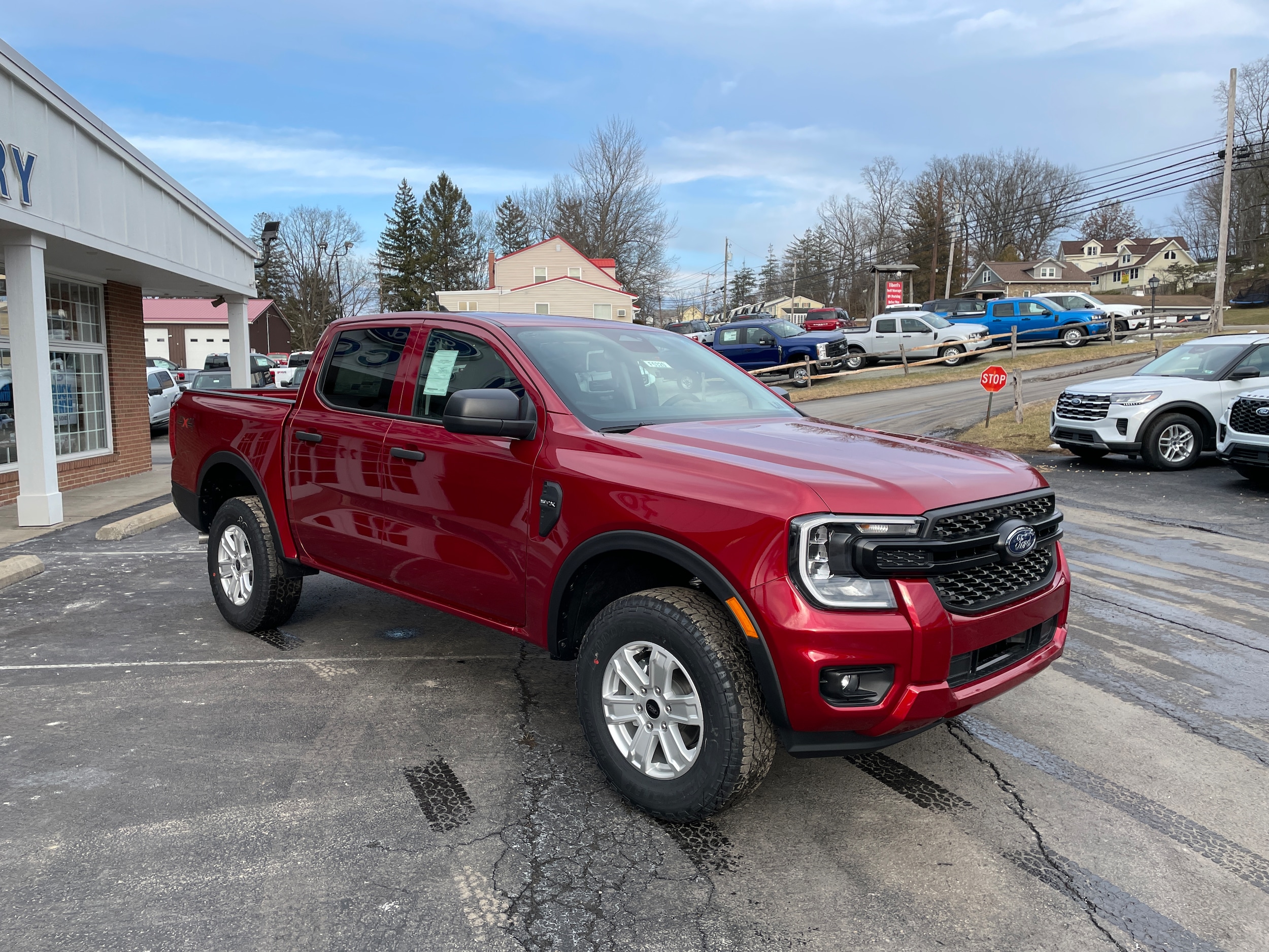 2026 Ford Ranger XL Ruby Red Metallic Tinted Clearcoat at Washington Ford