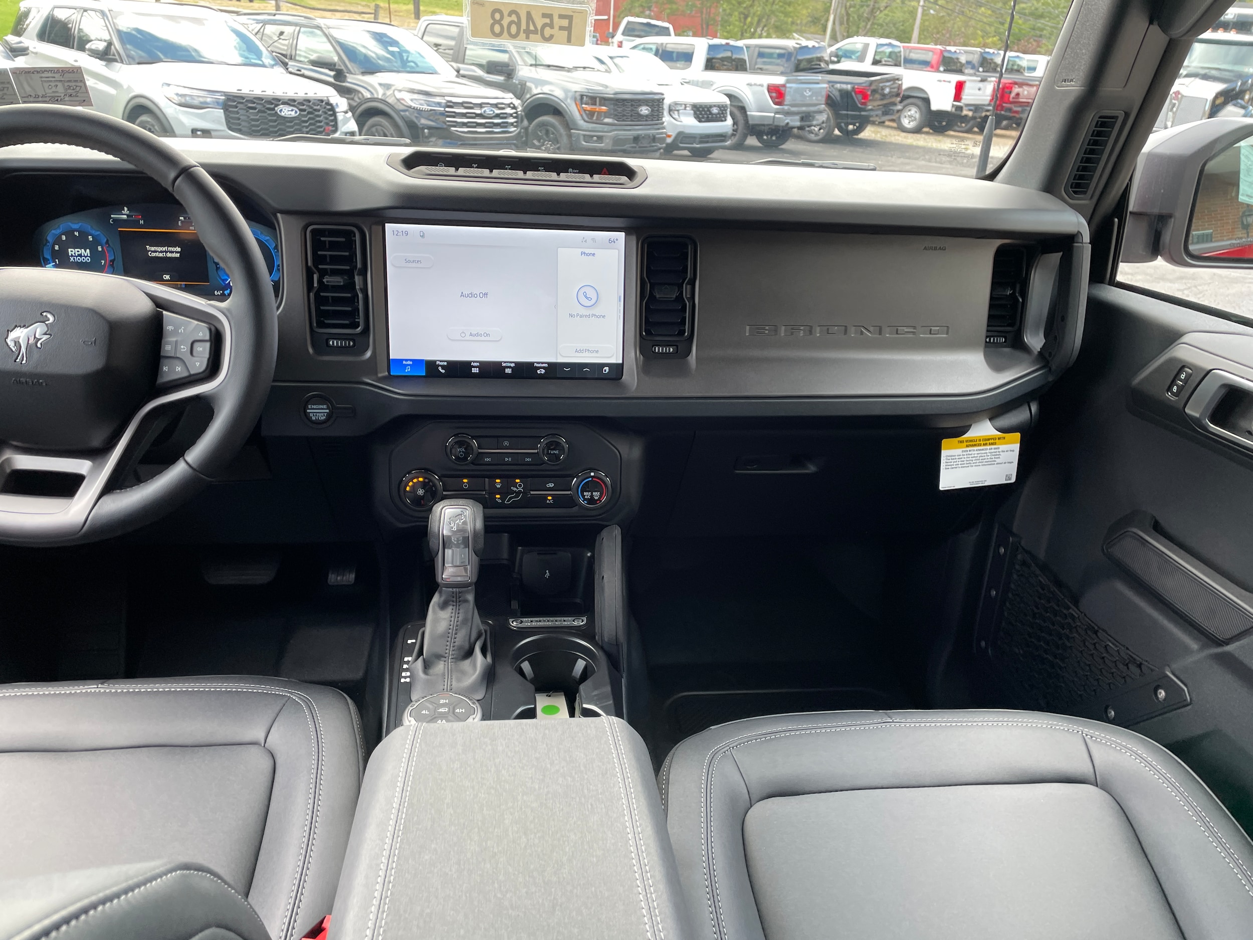 2026 Ford Bronco Badlands&reg; Ruby Red Metallic Tinted Clearcoat at Town & Country Ford