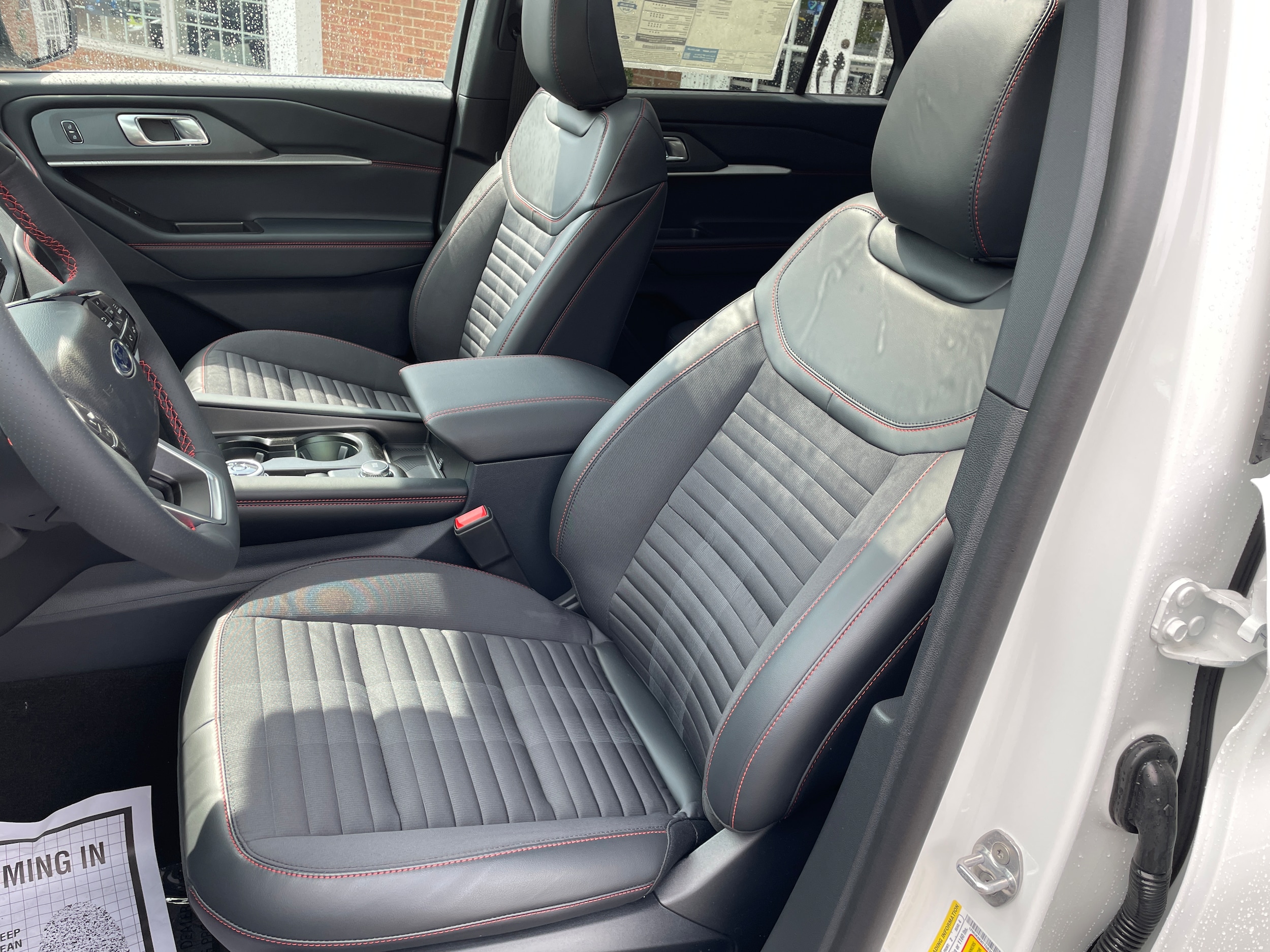 2026 Ford Explorer ST-Line Star White Metallic Tri-Coat at Town & Country Ford
