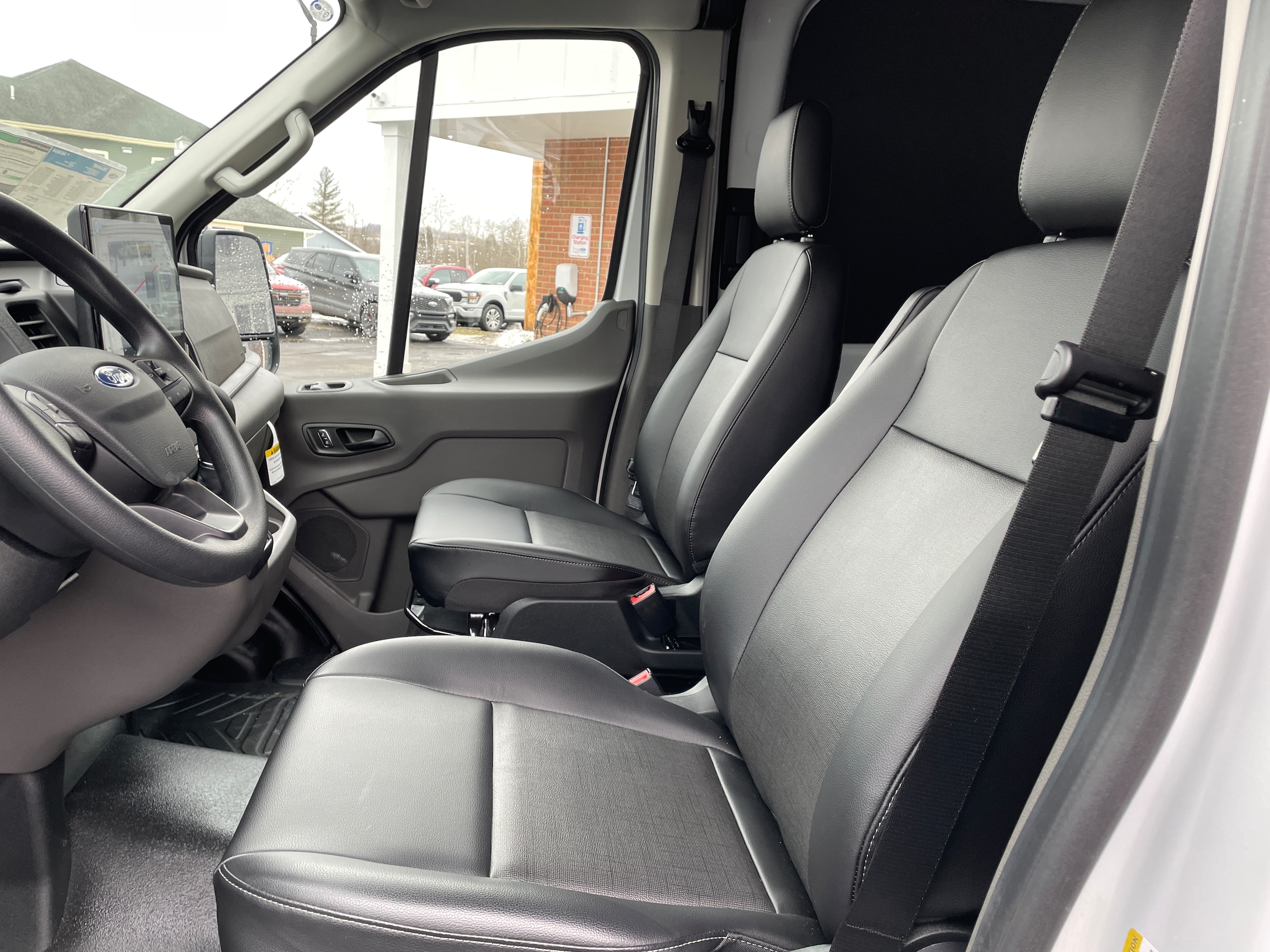 2026 Ford Transit Cargo Van 250 Medium Roof All Wheel Drive Oxford White at Washington Ford