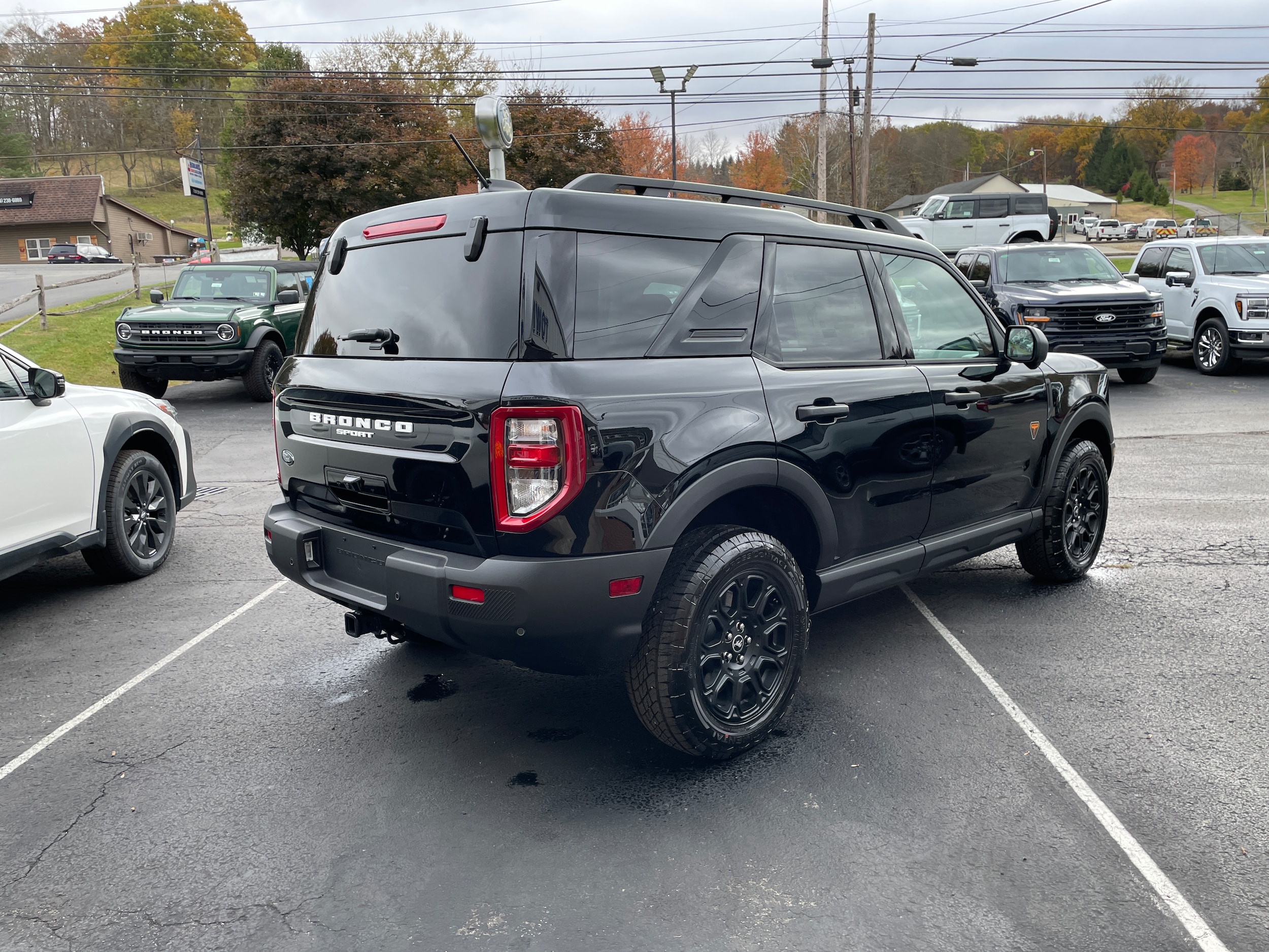 2025 Ford Bronco Sport Badlands Shadow Black at Town & Country Ford