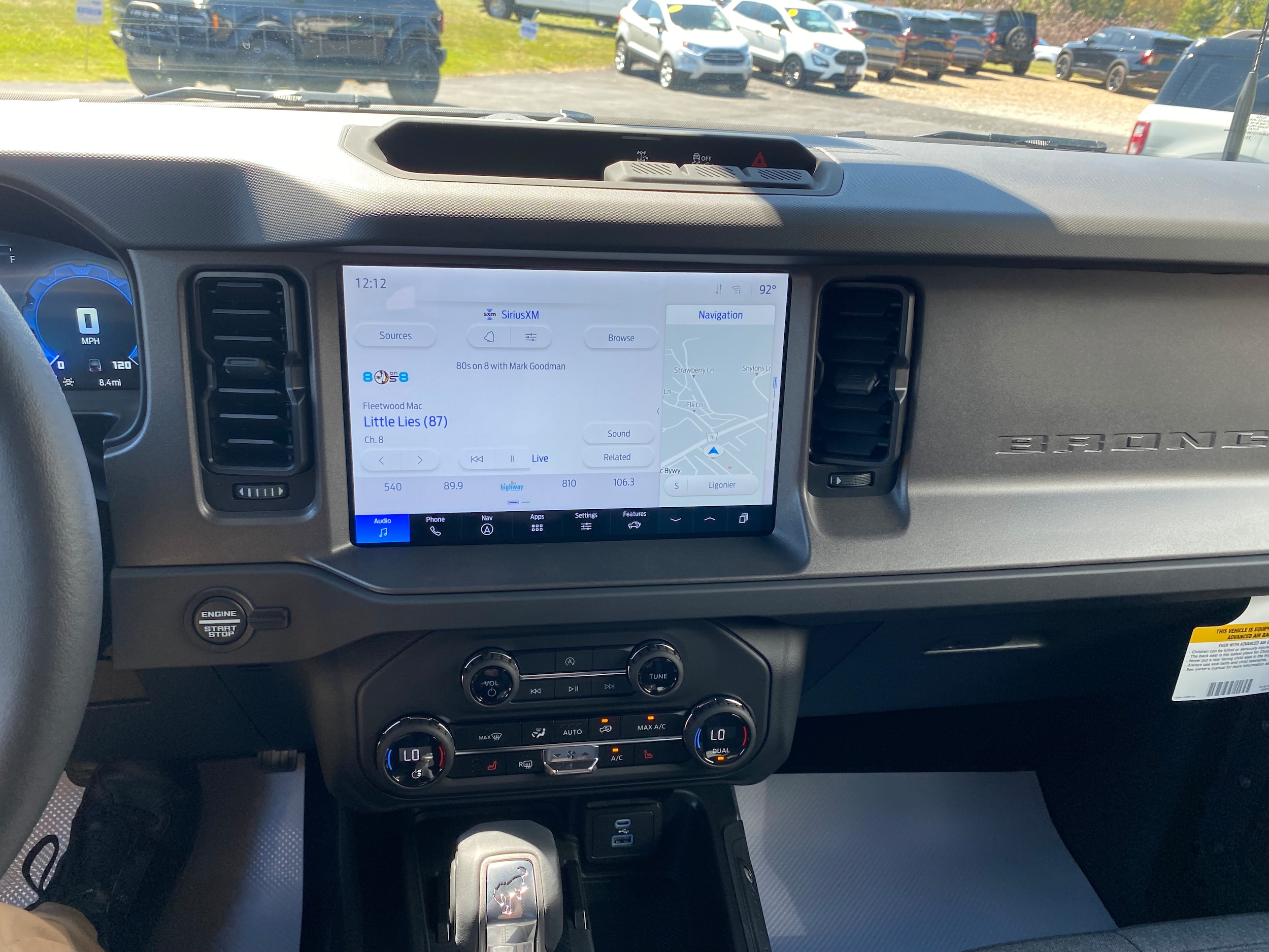 2025 Ford Bronco Big Bend Carbonized Gray Metallic at Town & Country Ford