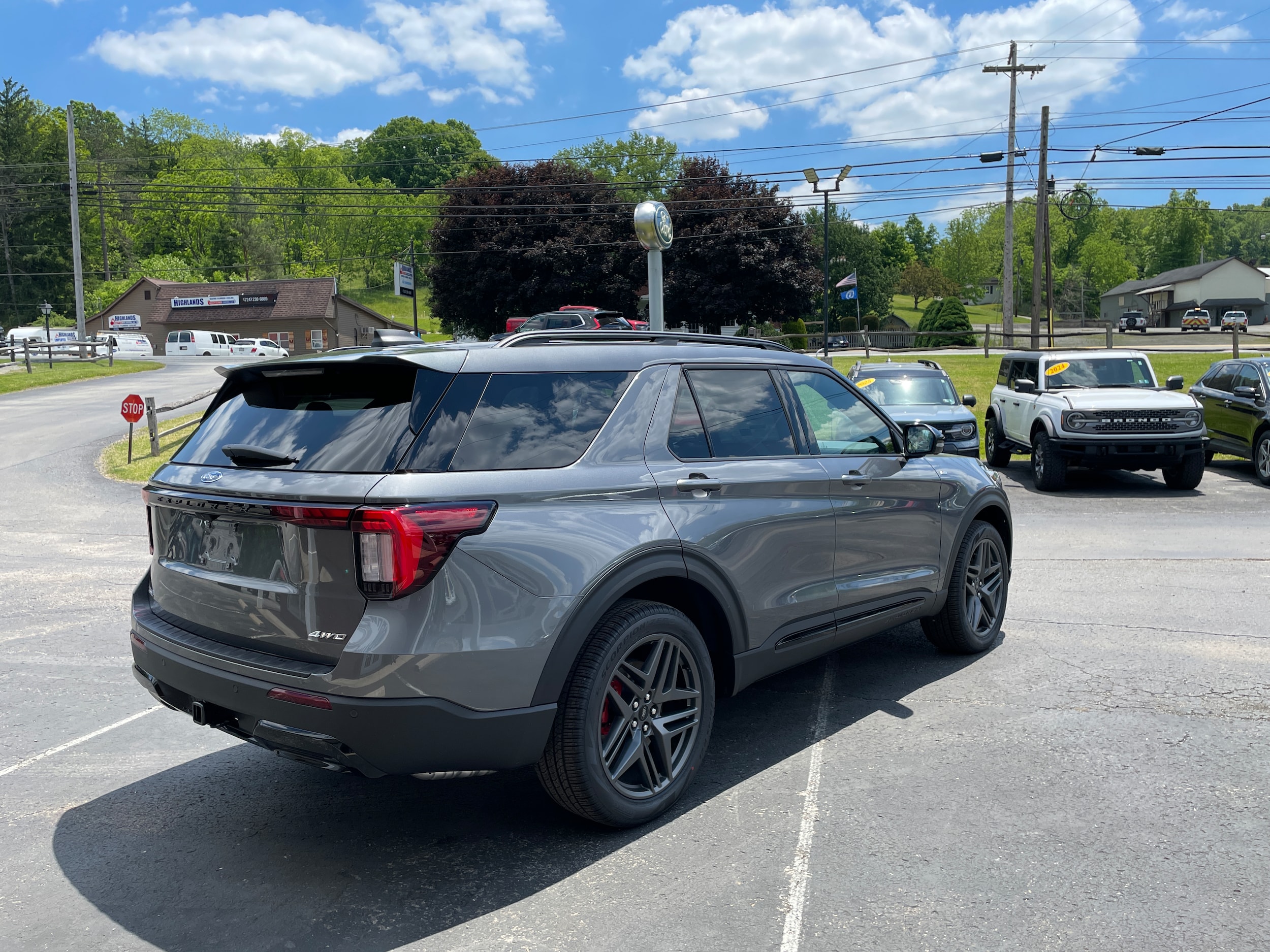 2026 Ford Explorer ST-Line Carbonized Gray Metallic at Town & Country Ford
