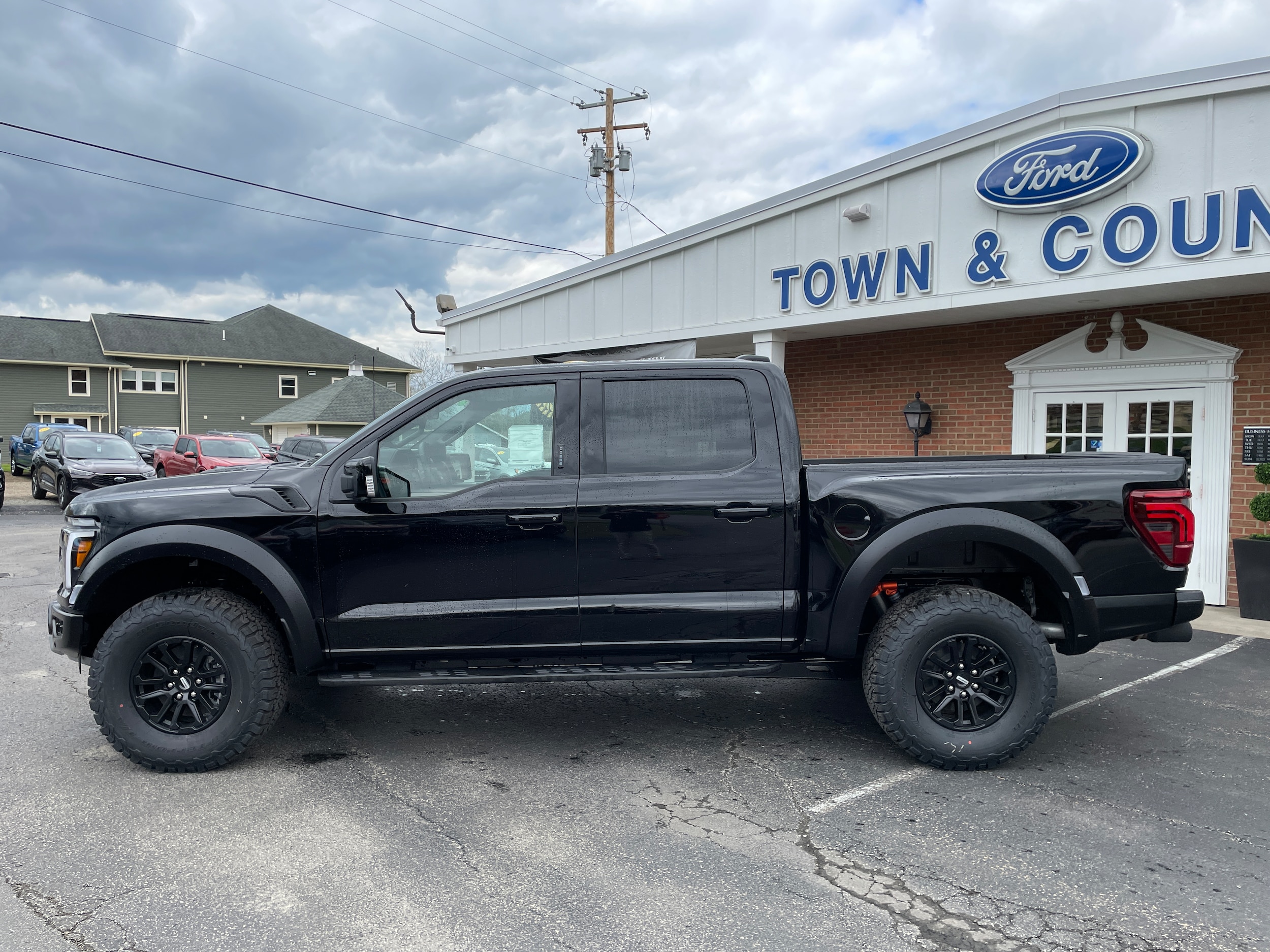 2026 Ford F-150 Raptor Agate Black Metallic at Woltz & Wind Ford