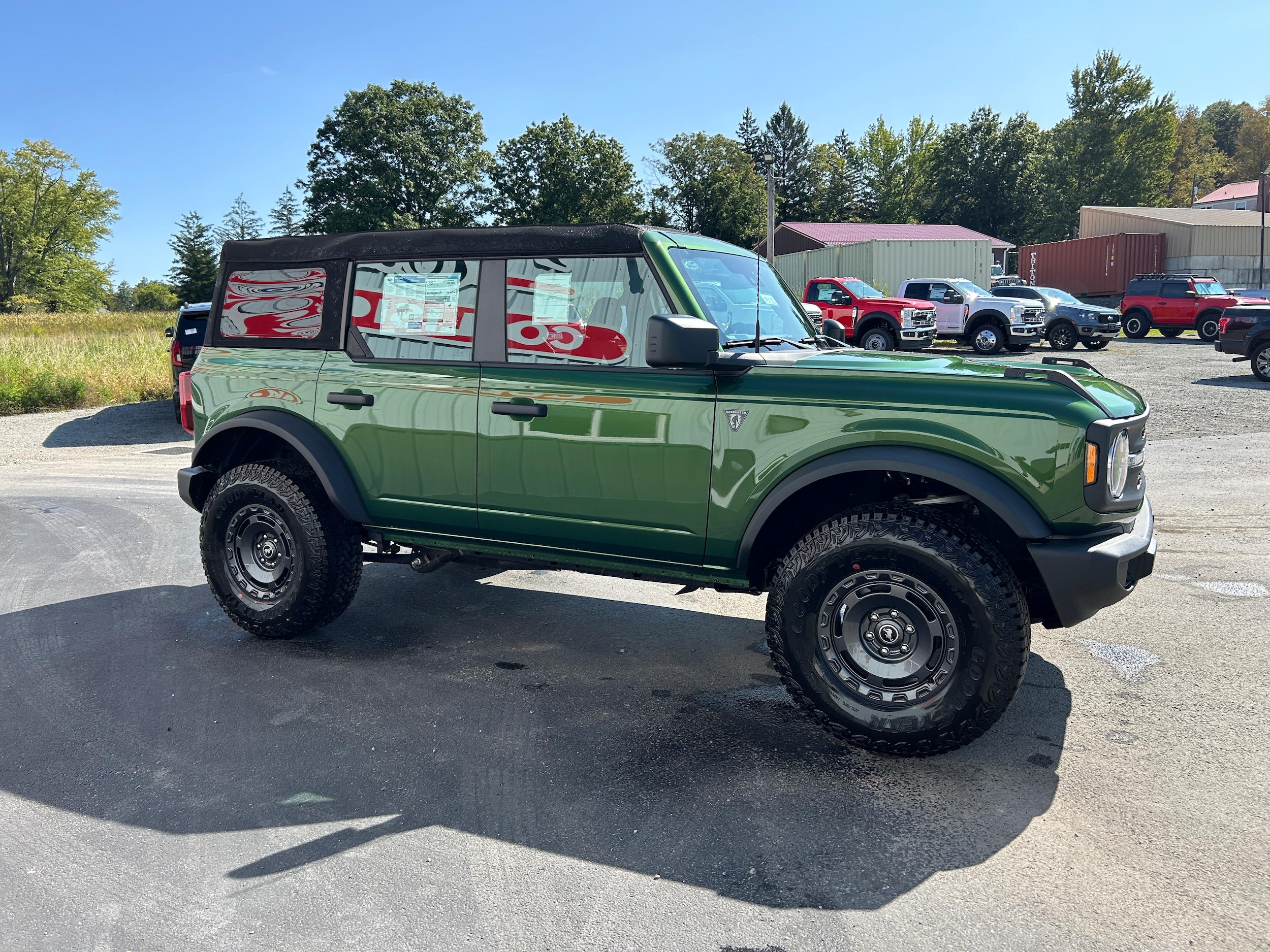 2025 Ford Bronco Base Eruption Green Metallic at Town & Country Ford