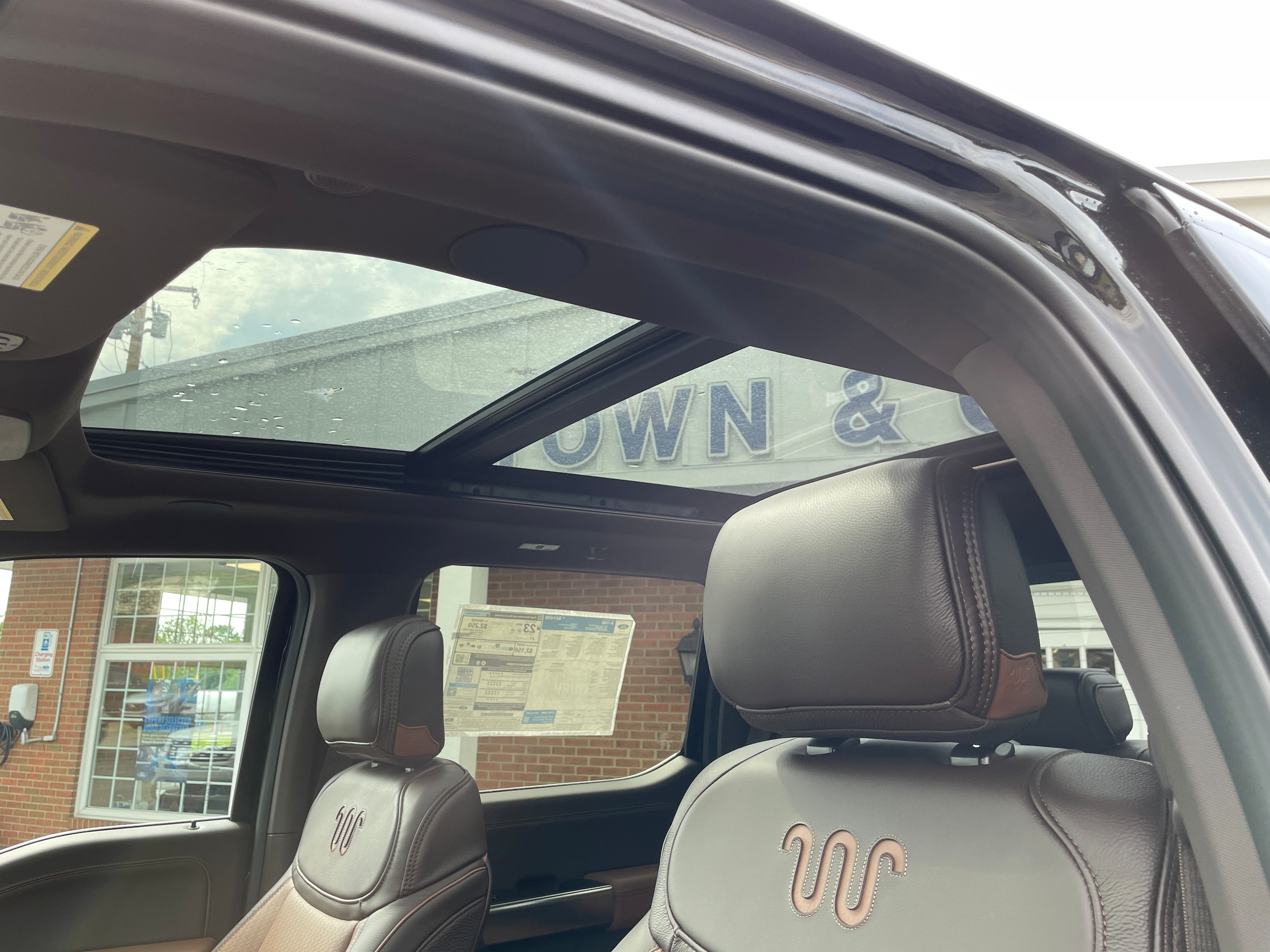 2026 Ford F-150 King Ranch&reg; Agate Black Metallic at Washington Ford
