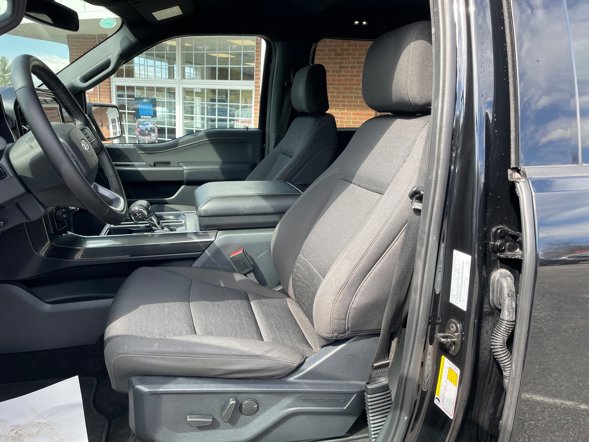 2023 Ford F-150 XLT Agate Black Metallic at Town & Country Ford