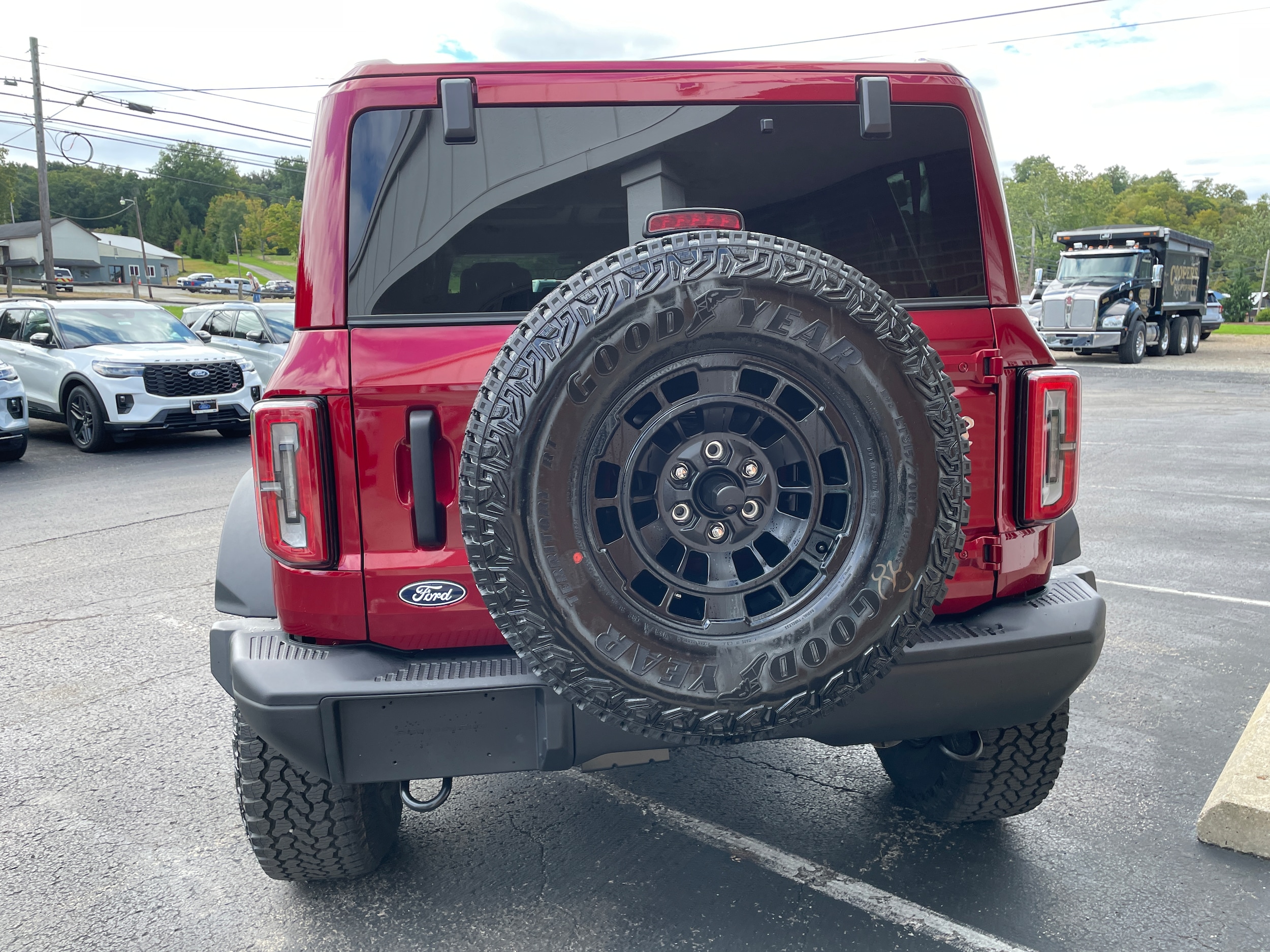 2026 Ford Bronco Badlands&reg; Ruby Red Metallic Tinted Clearcoat at Town & Country Ford
