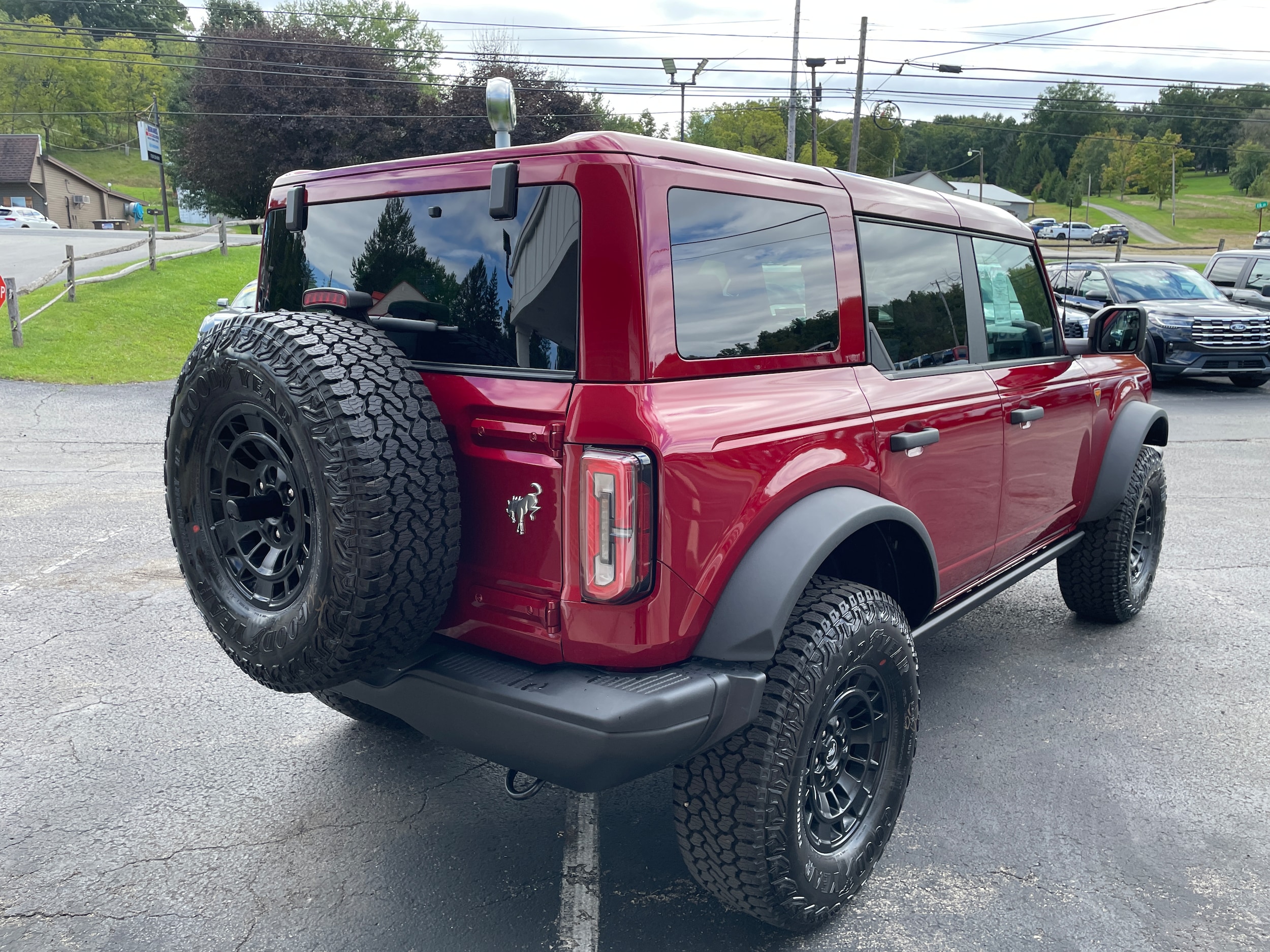 2026 Ford Bronco Badlands&reg; Ruby Red Metallic Tinted Clearcoat at Town & Country Ford