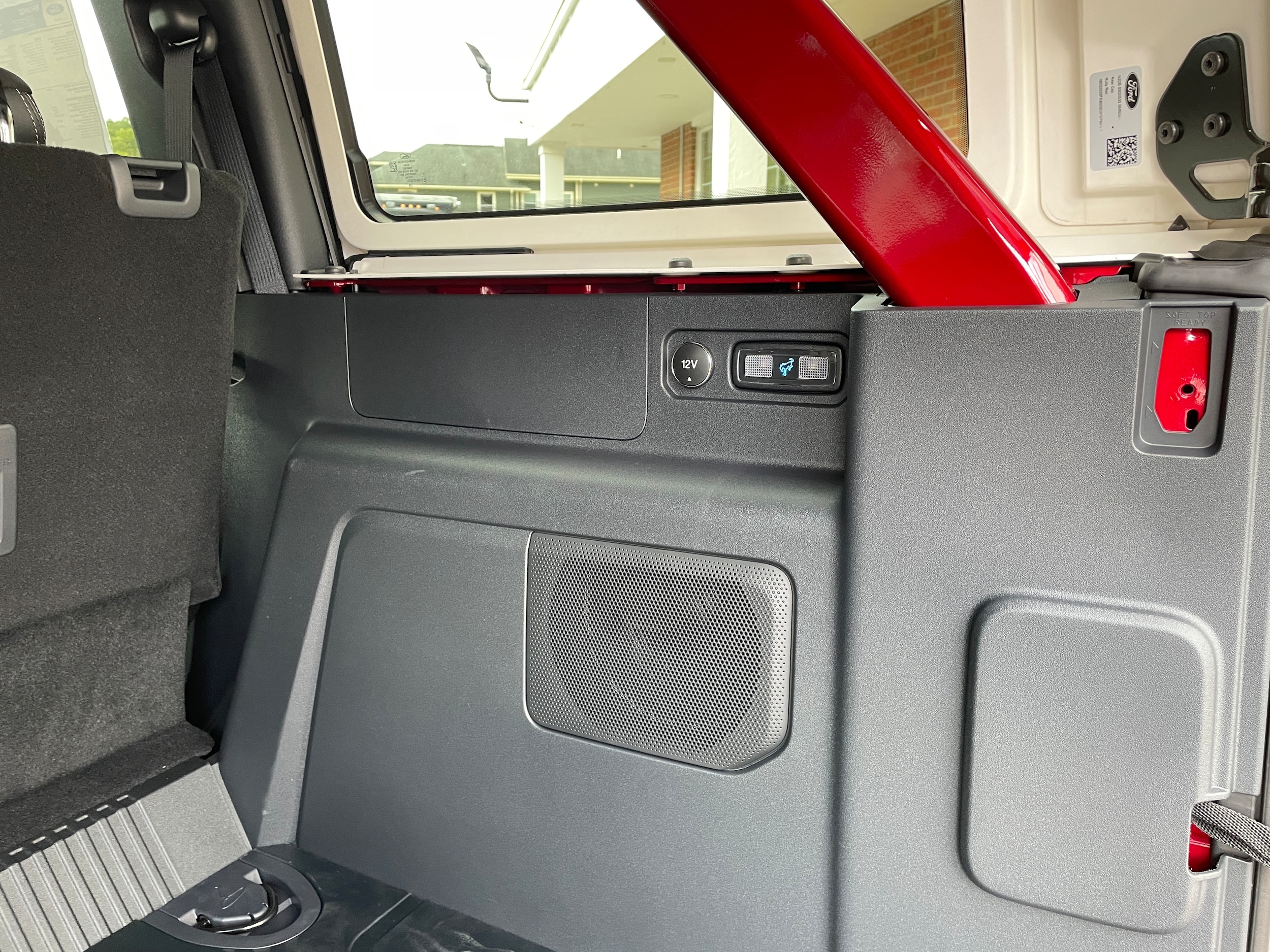 2026 Ford Bronco Badlands&reg; Ruby Red Metallic Tinted Clearcoat at Town & Country Ford