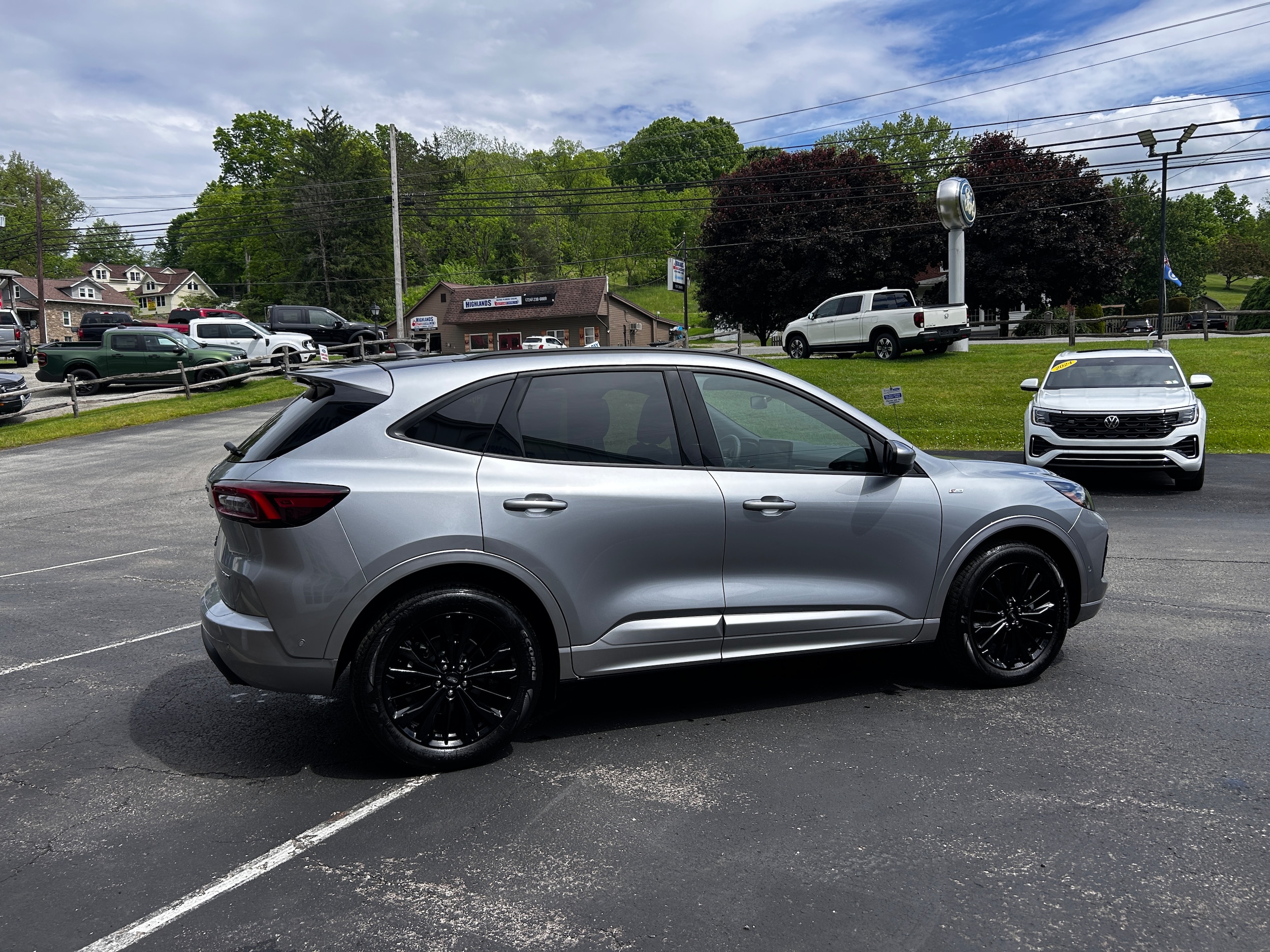2023 Ford Escape ST-Line Elite Iconic Silver Metallic at Town & Country Ford