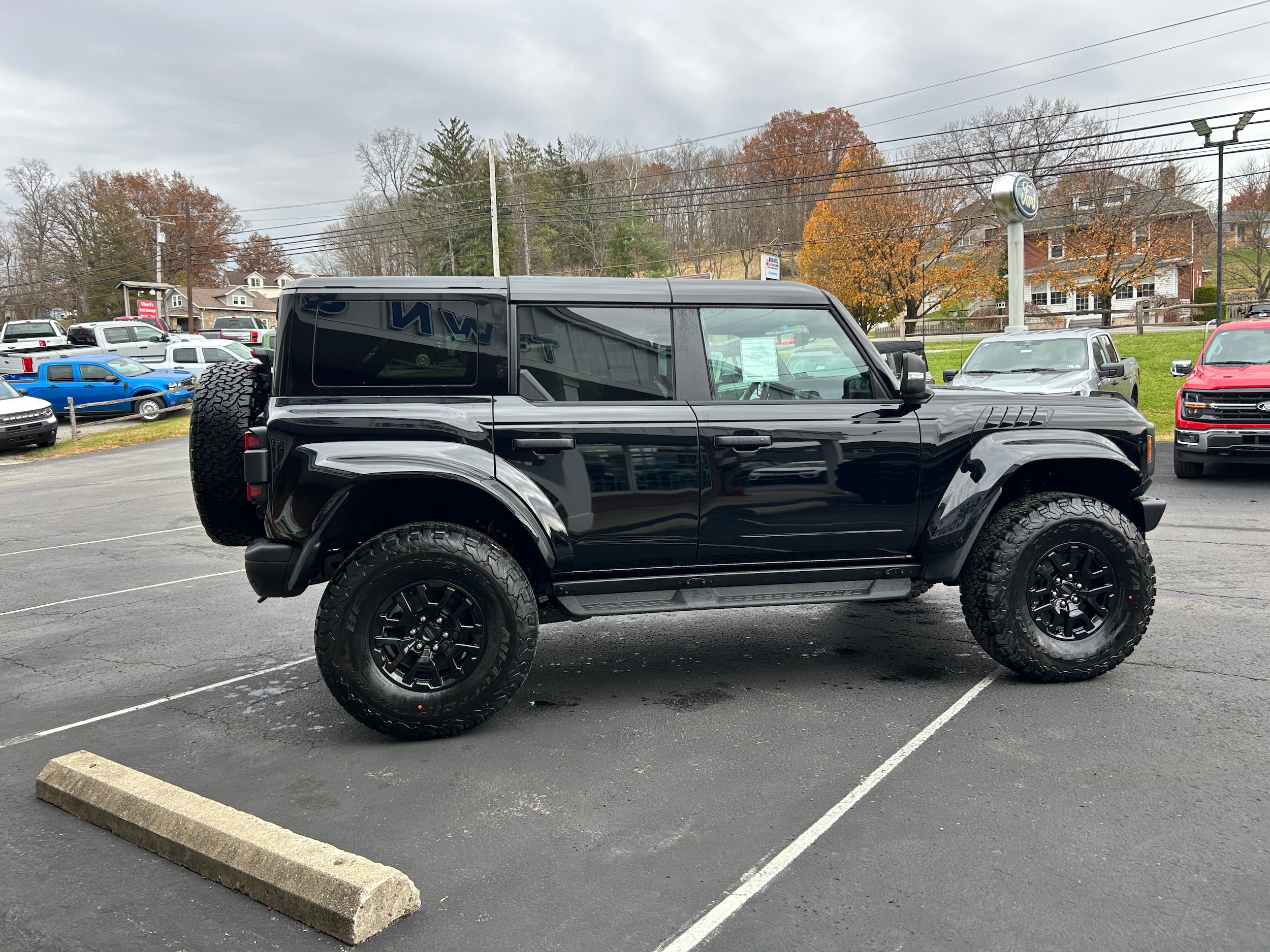 2025 Ford Bronco Raptor Shadow Black at Town & Country Ford