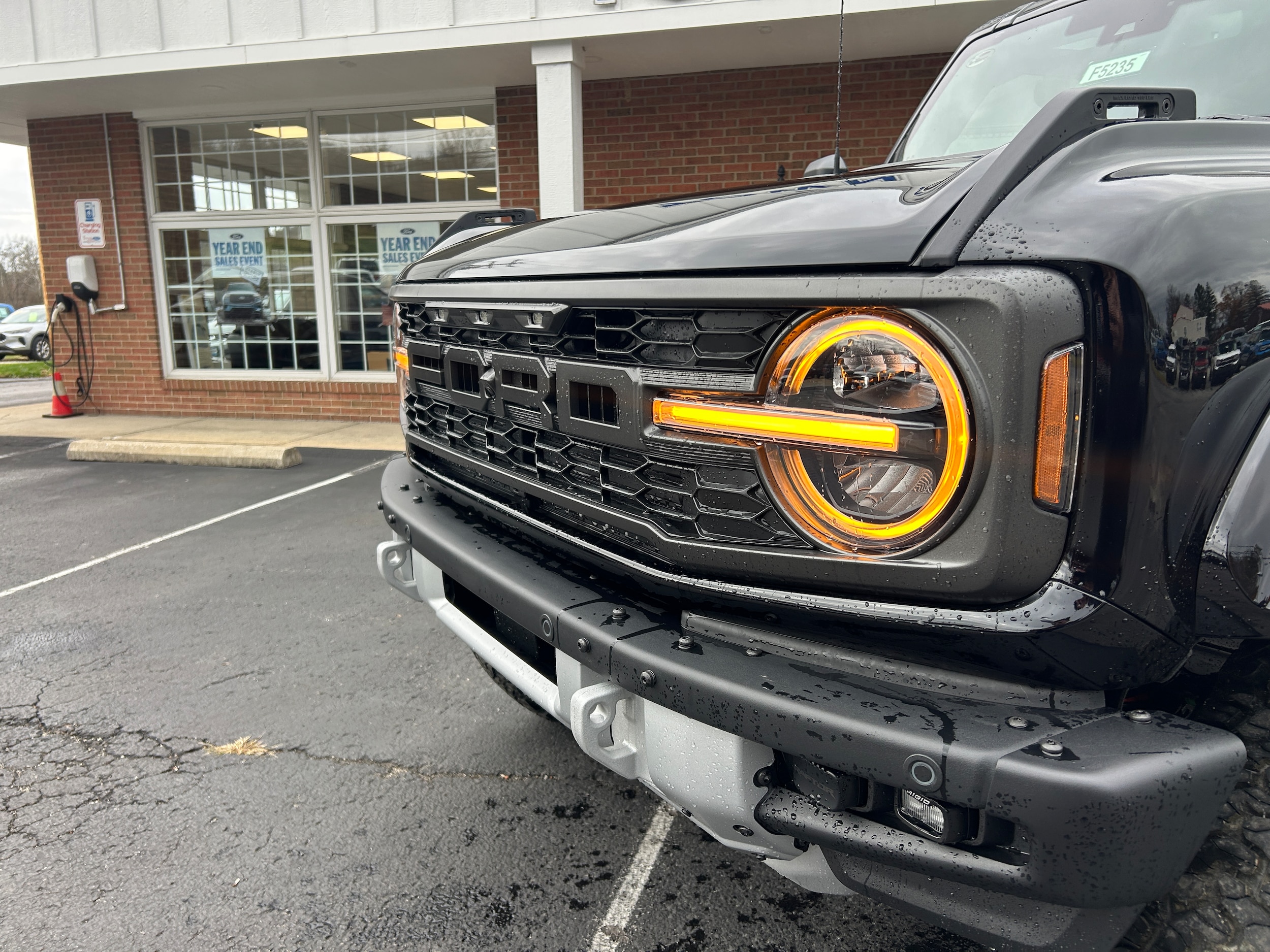 2025 Ford Bronco Raptor Shadow Black at Town & Country Ford