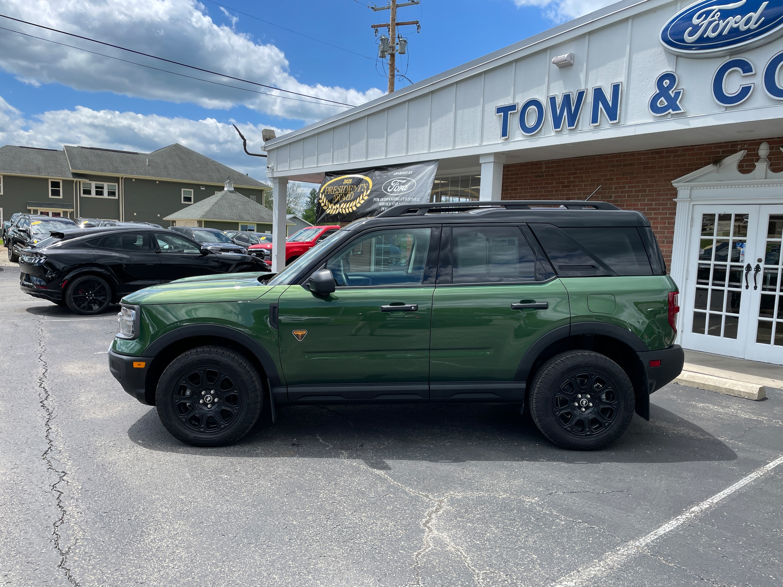 2025 Ford Bronco Sport Badlands Eruption Green Metallic at Town & Country Ford