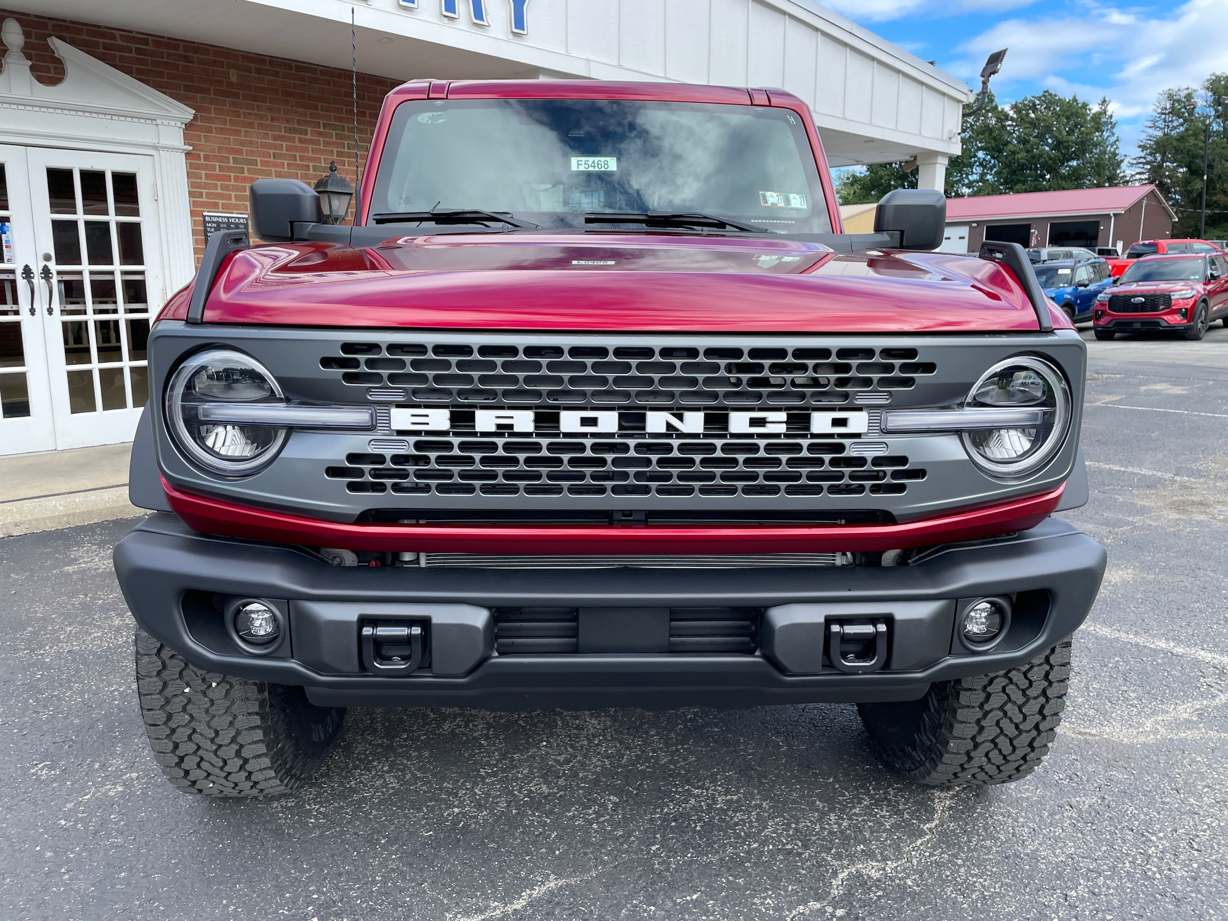 2026 Ford Bronco Badlands&reg; Ruby Red Metallic Tinted Clearcoat at Town & Country Ford
