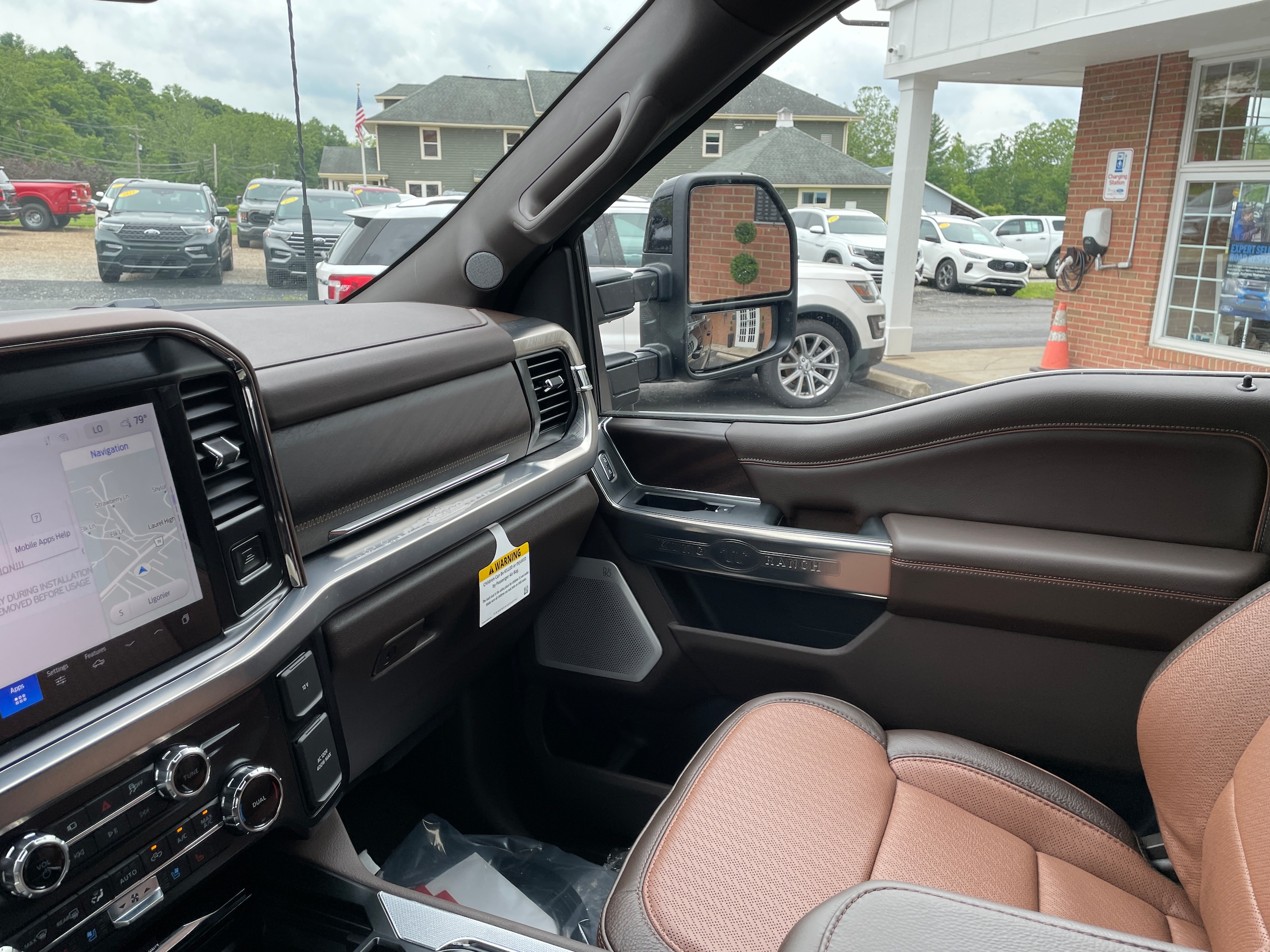 2026 Ford F-250 Pickup F-250&reg; King Ranch&reg; Agate Black Metallic at Town & Country Ford