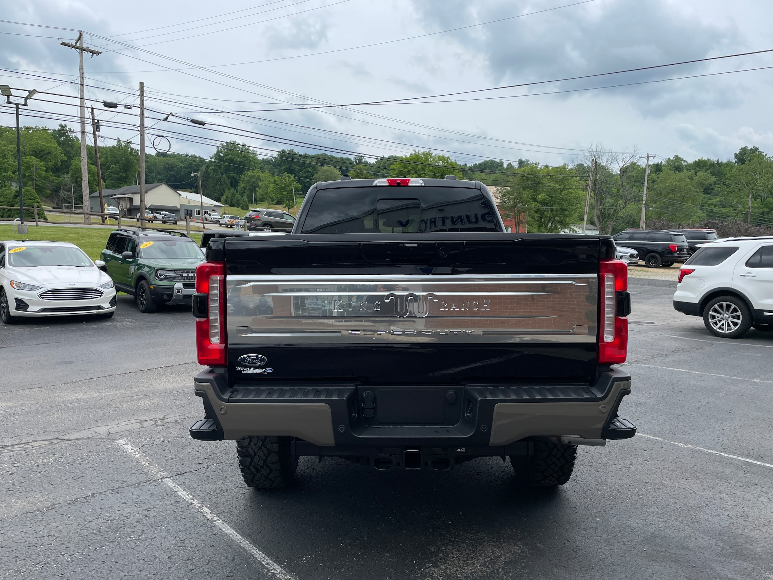 2026 Ford F-250 Pickup F-250&reg; King Ranch&reg; Agate Black Metallic at Town & Country Ford